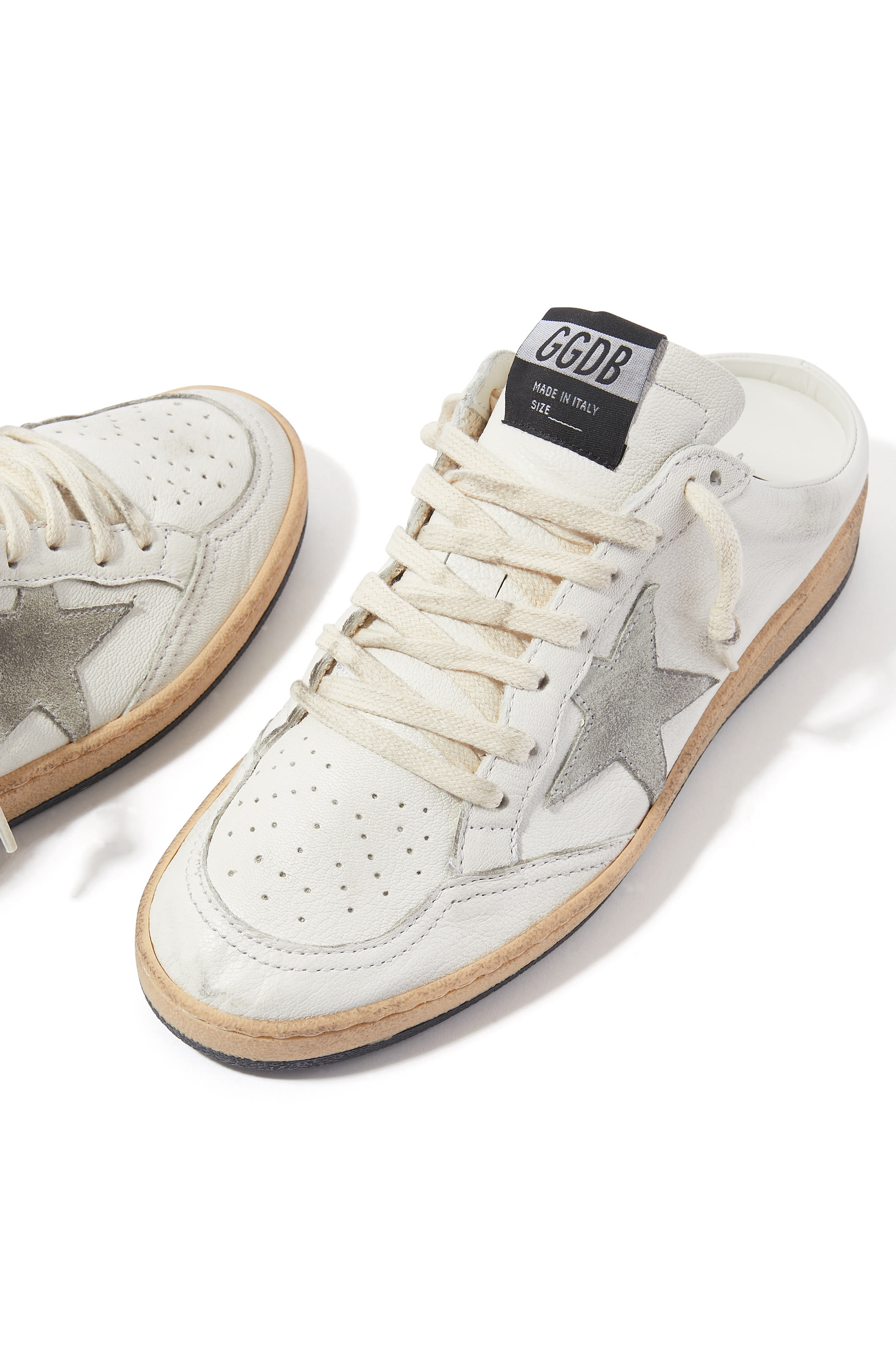 Ball Star Sabot Leather Sneakers