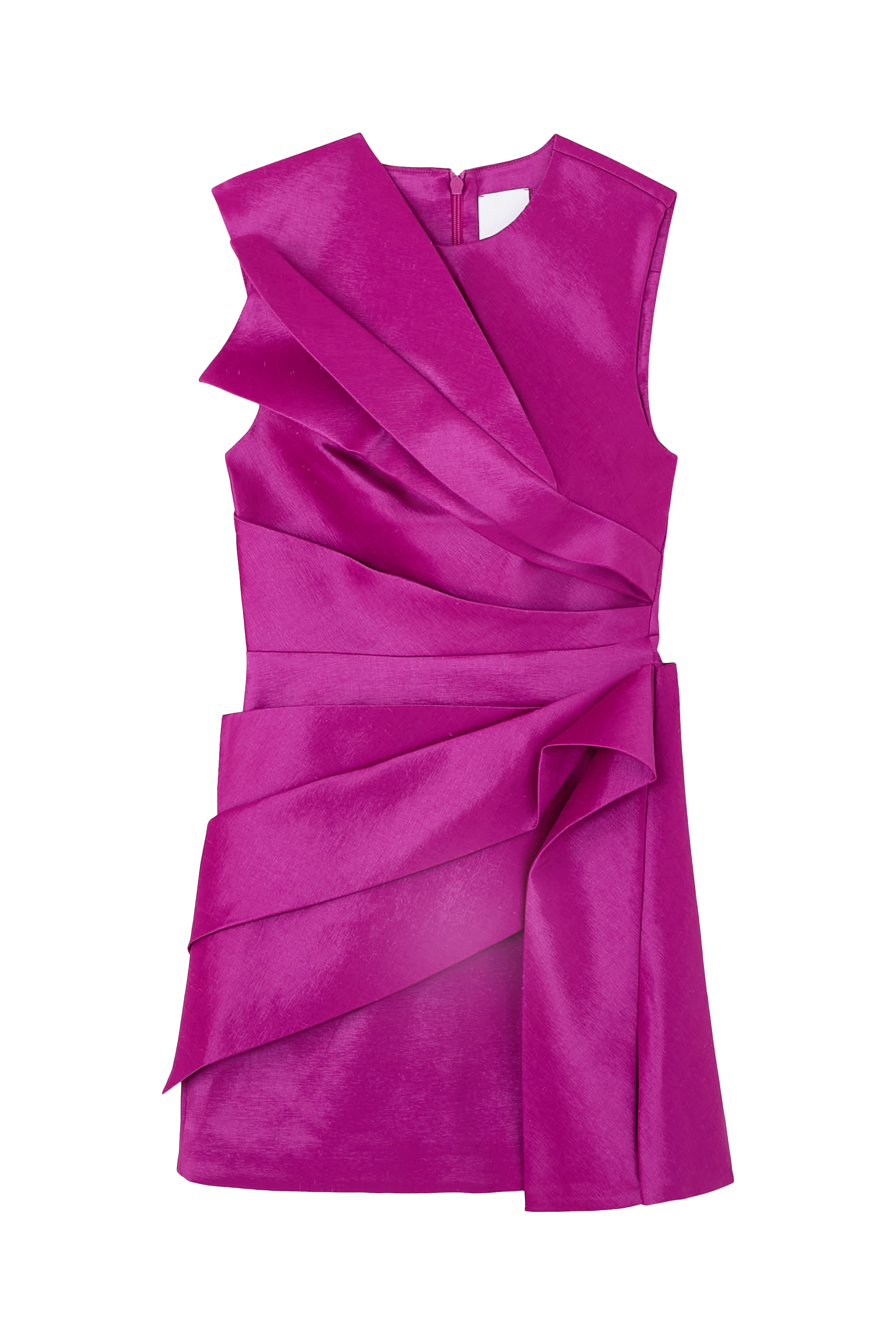 Kenley Sleeveless Sculptural Mini Dress