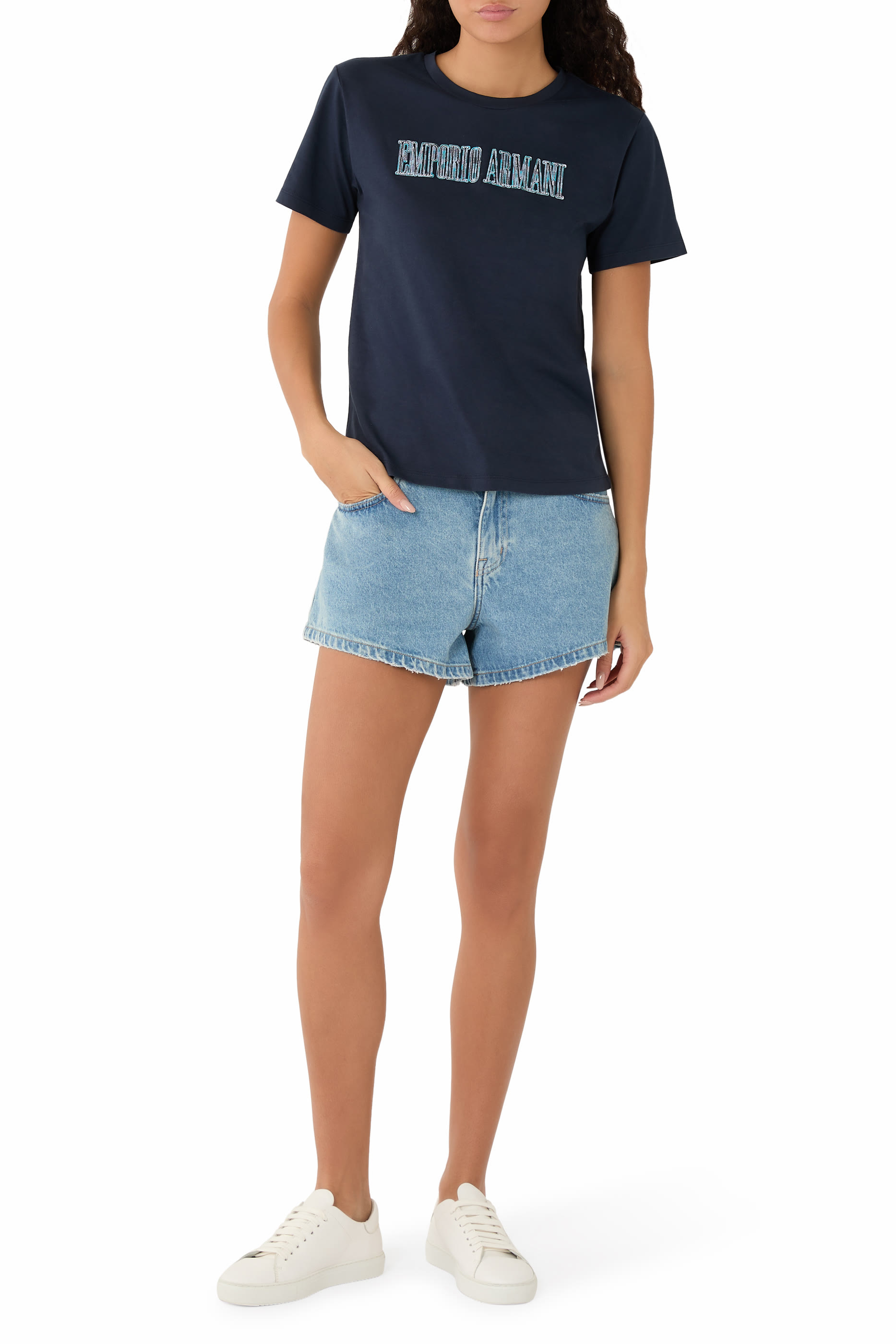 Logo Embroidery ASV Organic Jersey T-Shirt