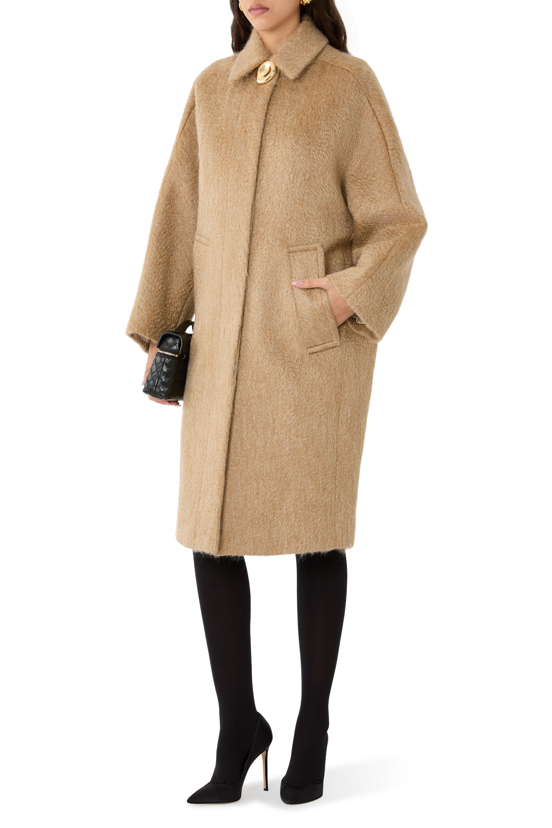  Alger Water Weave Wool Coat 
