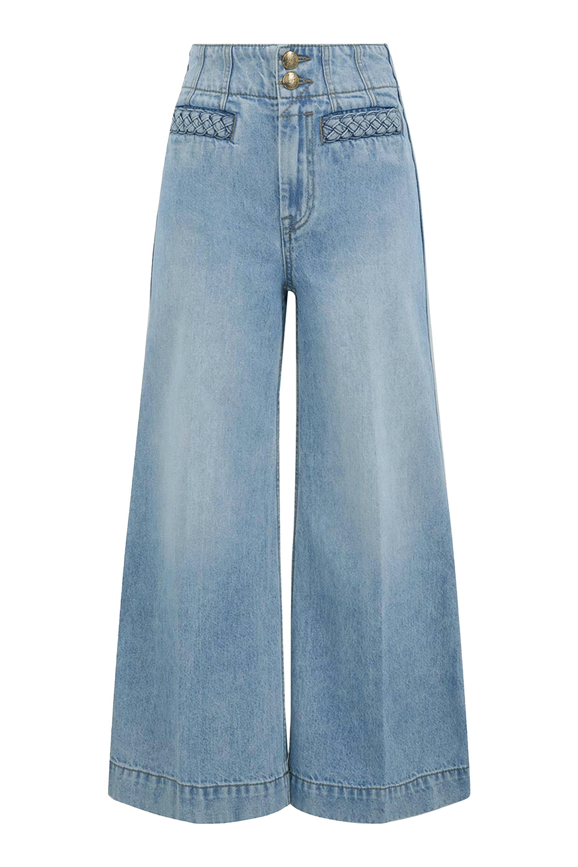 Lucky Cropped Flare Jeans
