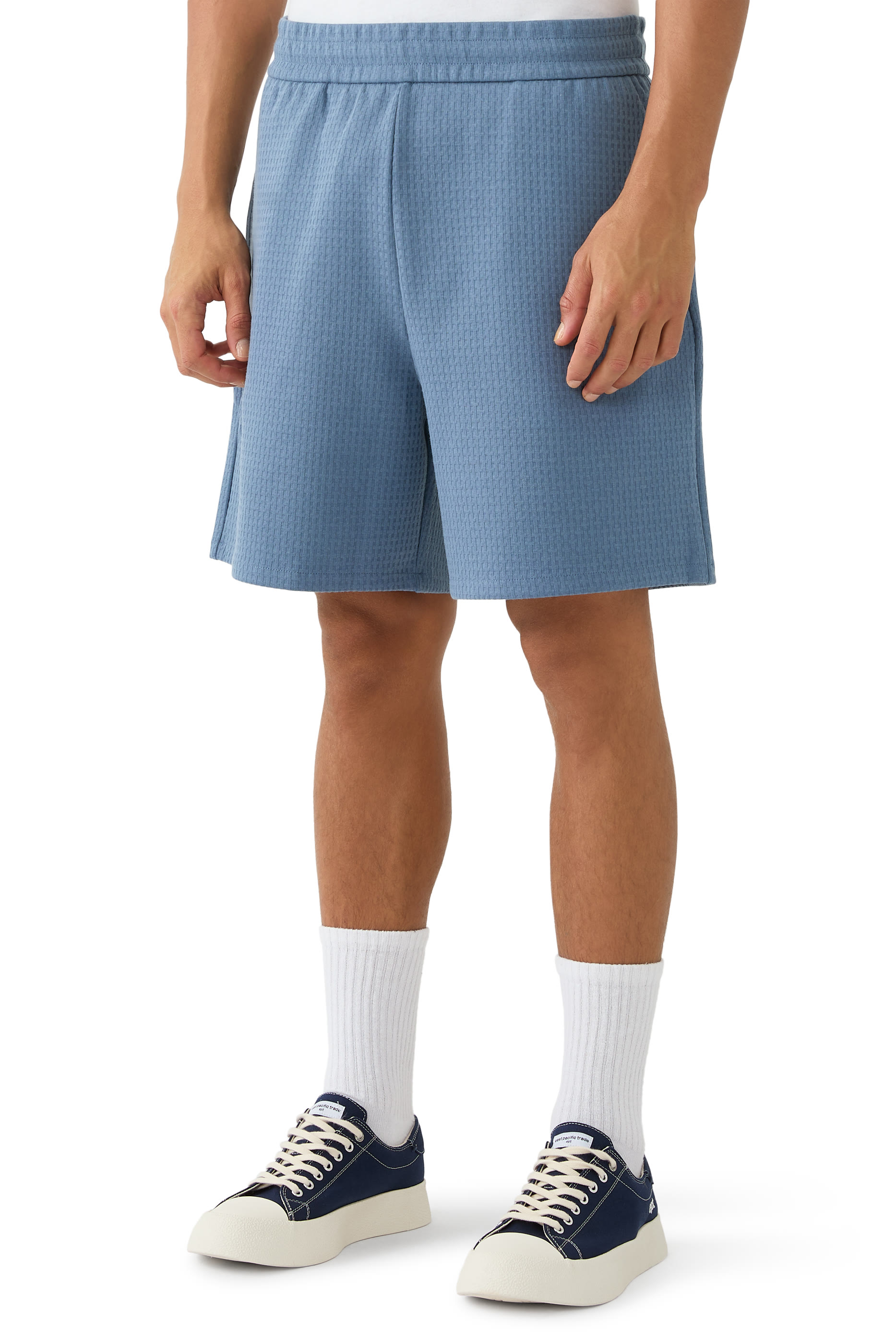 Seersucker Bermuda Shorts