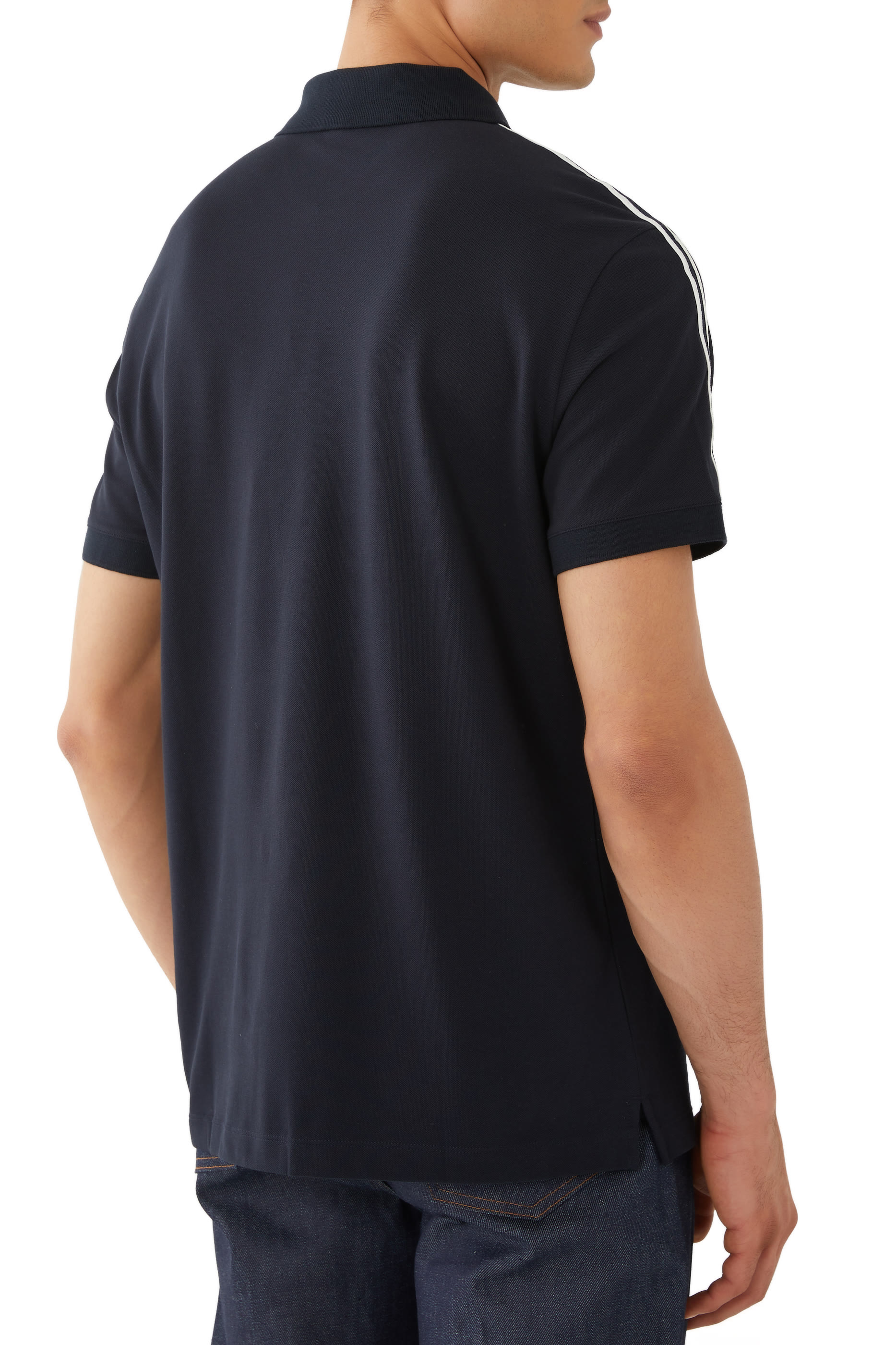 Regular Fit Polo Shirt with Signature Logo