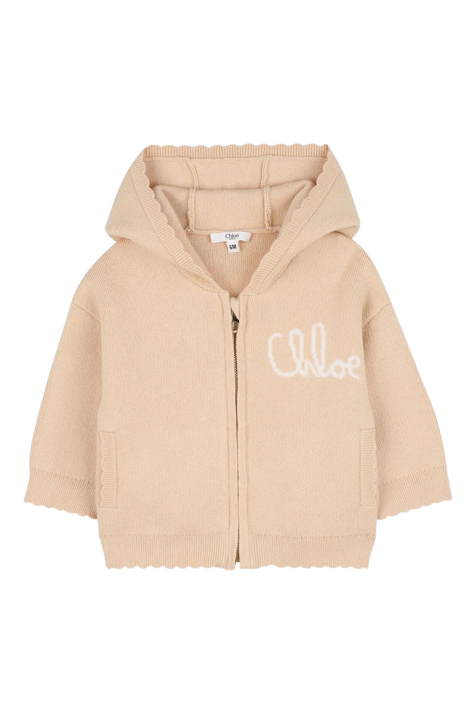 Kids Logo Hooded Zip-Up Tracksuit