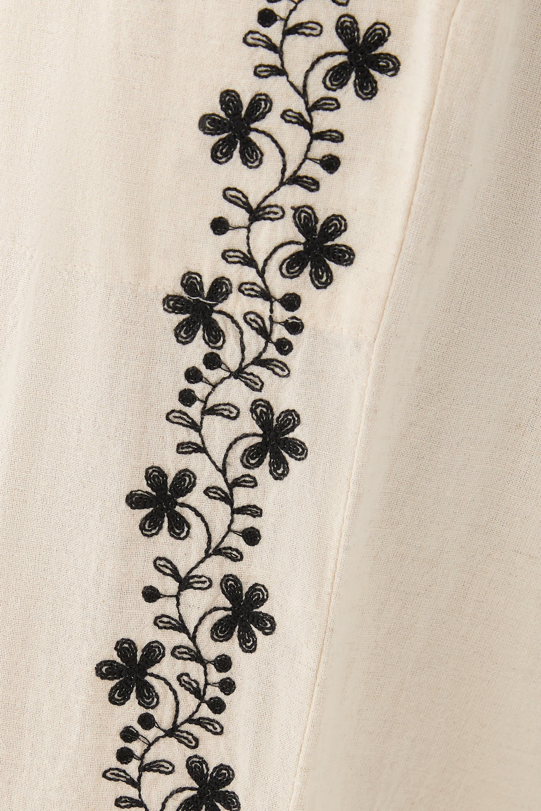 Floral Embroidered Shona Trousers