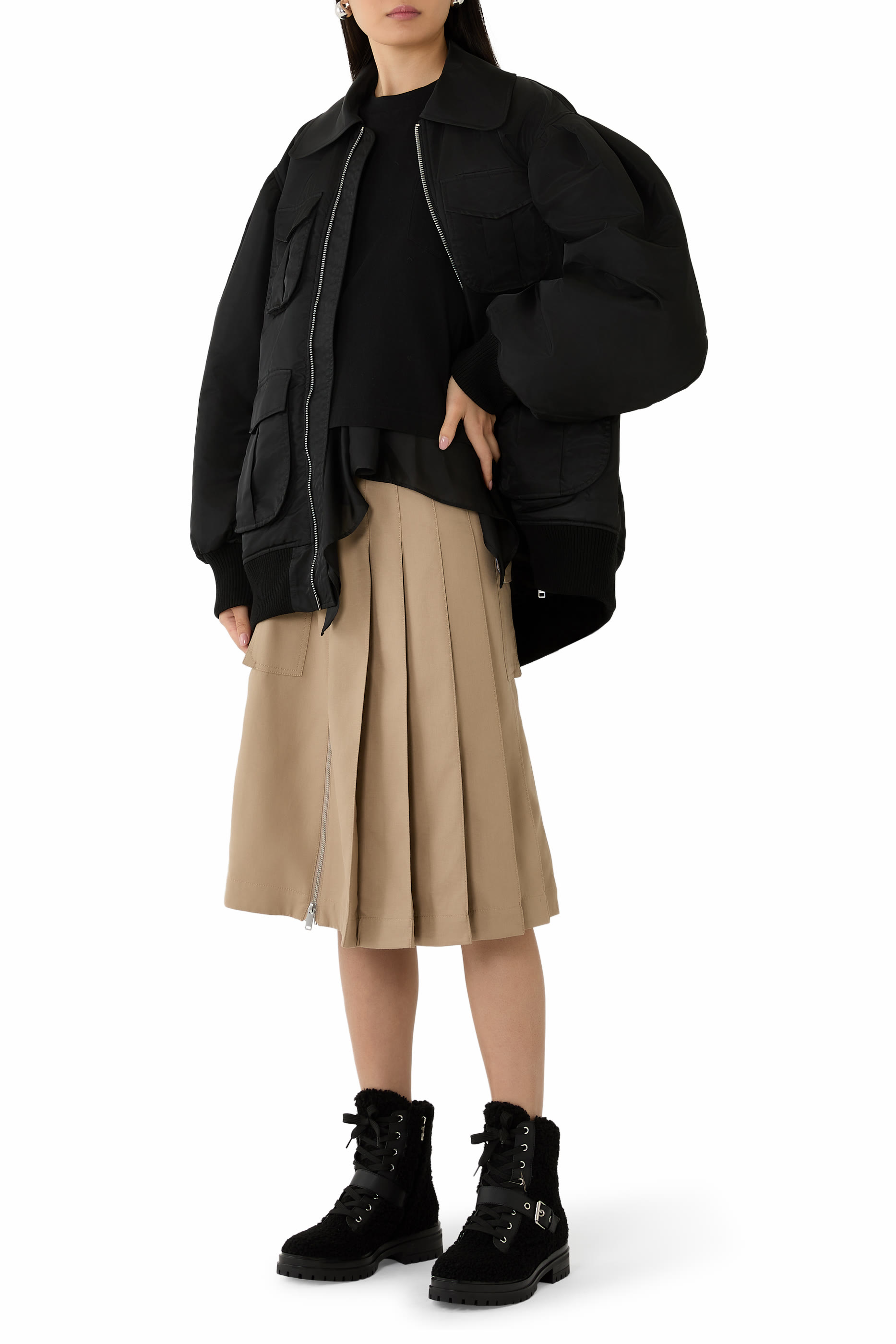 Chamonix Lace-Up Ankle Booties