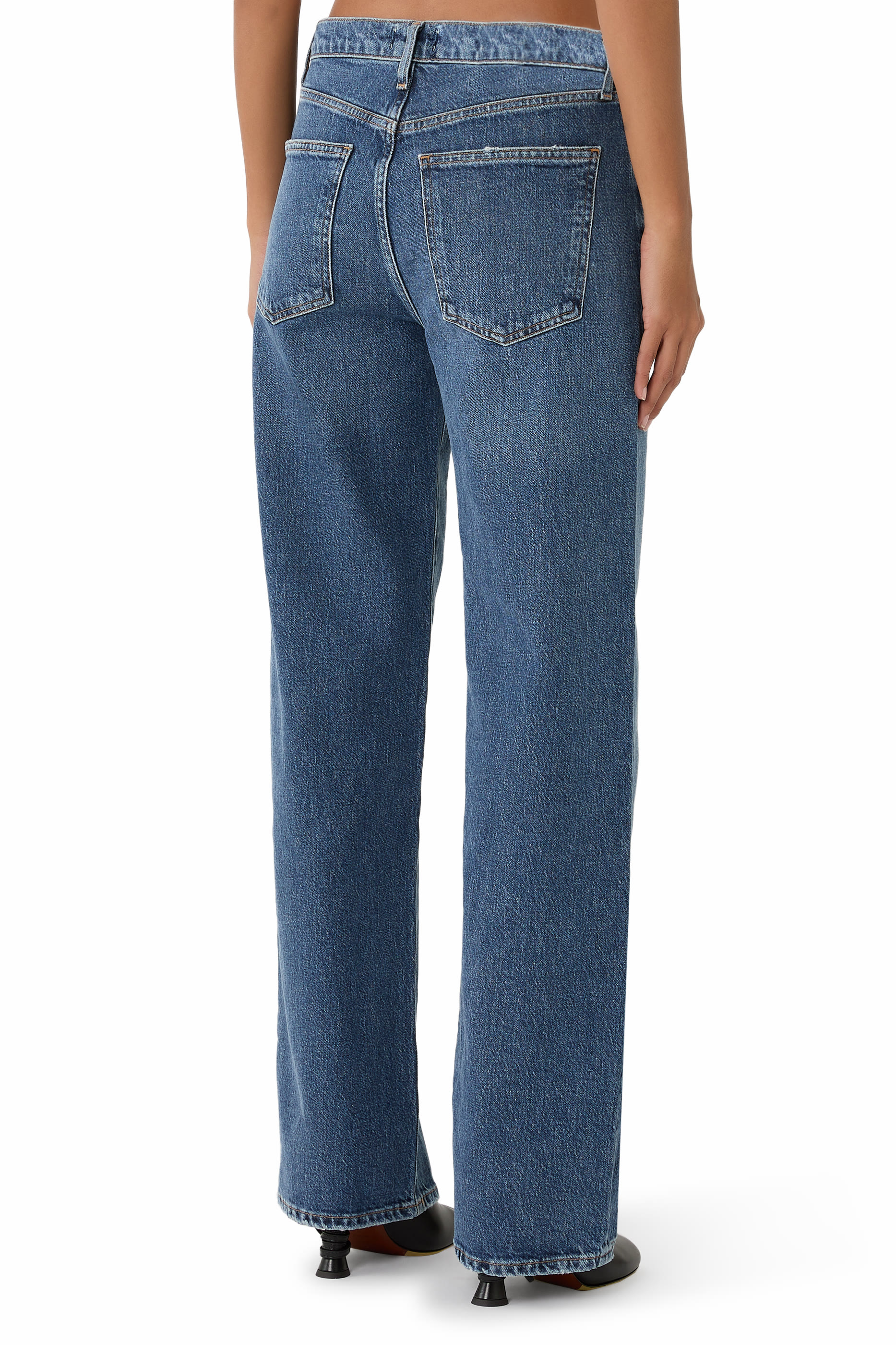 Harper Relaxed Straight Jeans