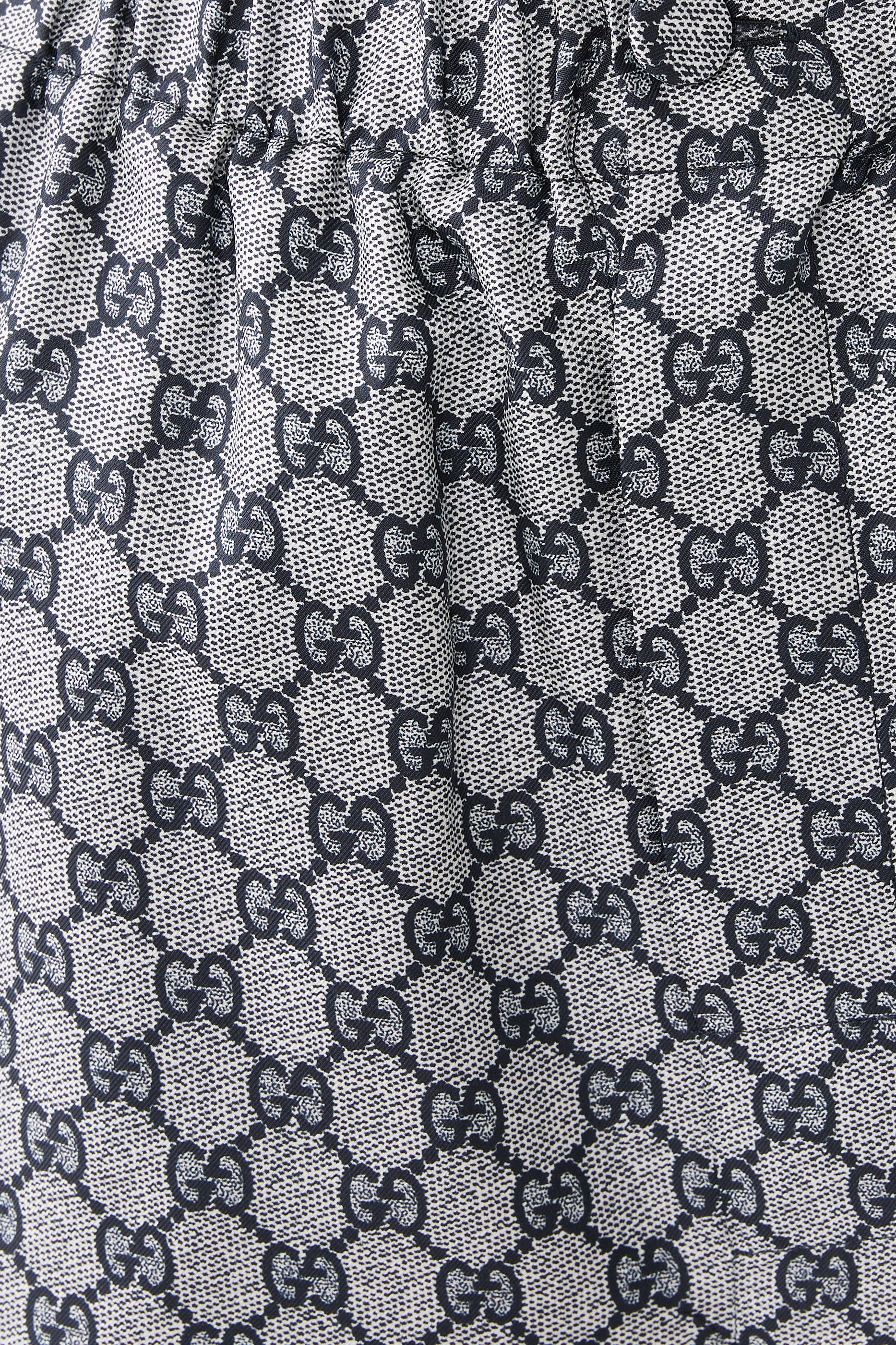 GG Silk Twill Shorts