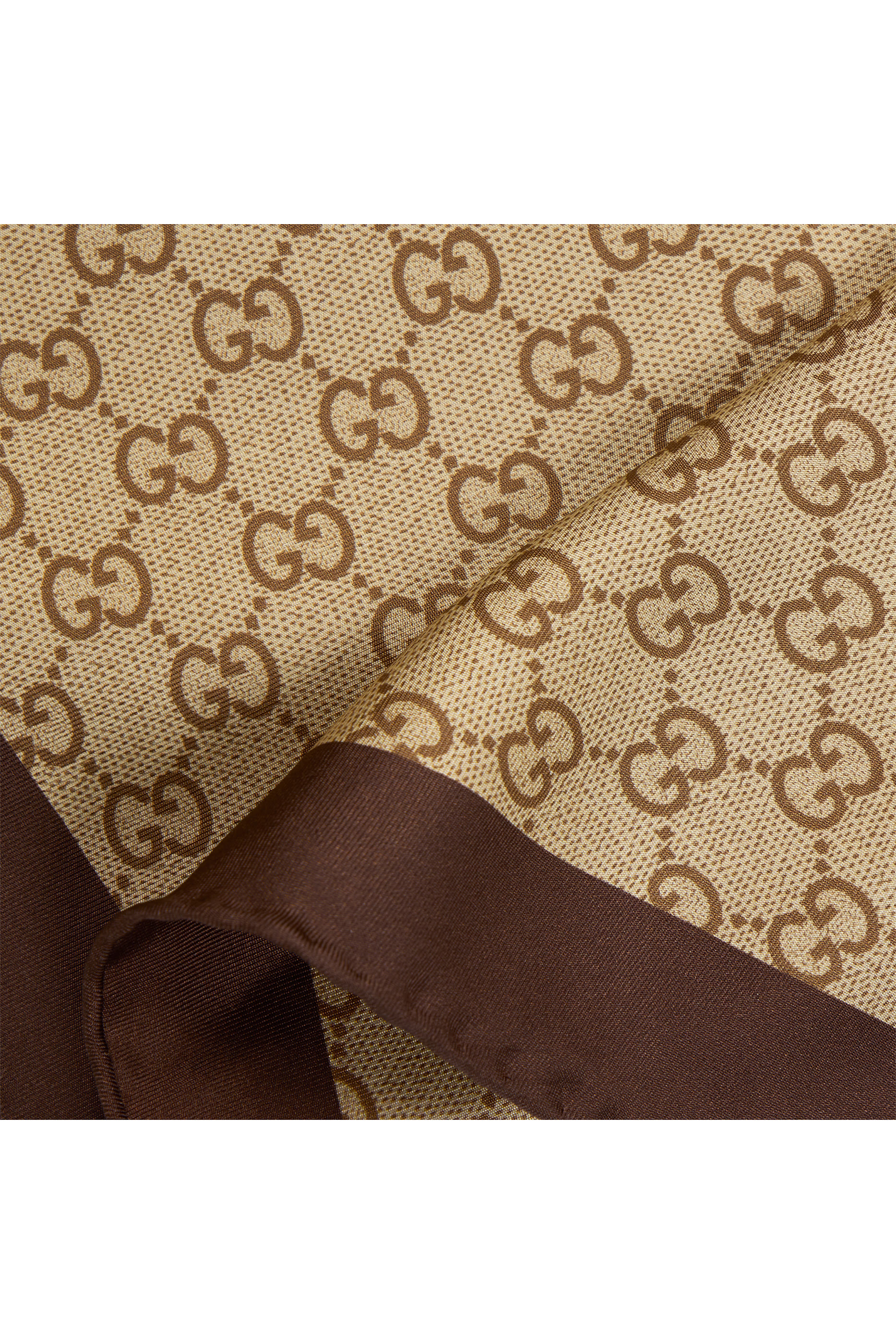  Printed Silk Twill Carr&eacute;