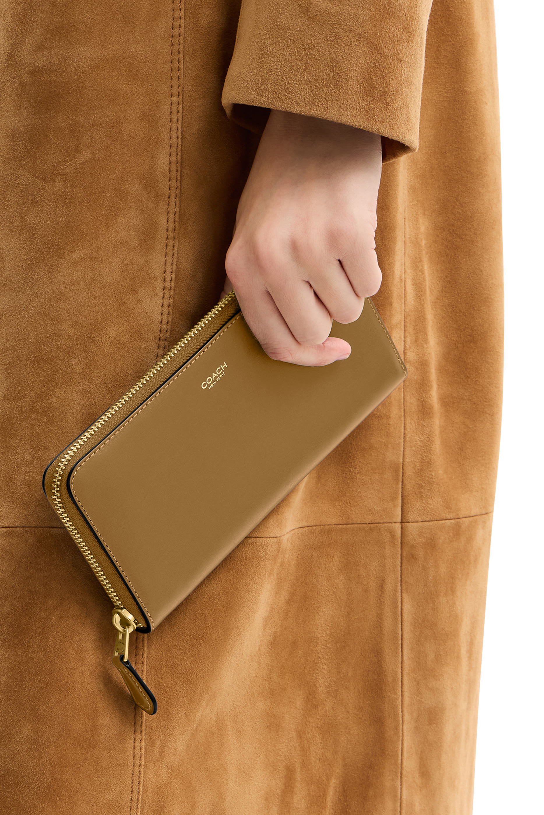 New York Slim Accordion Zip Wallet