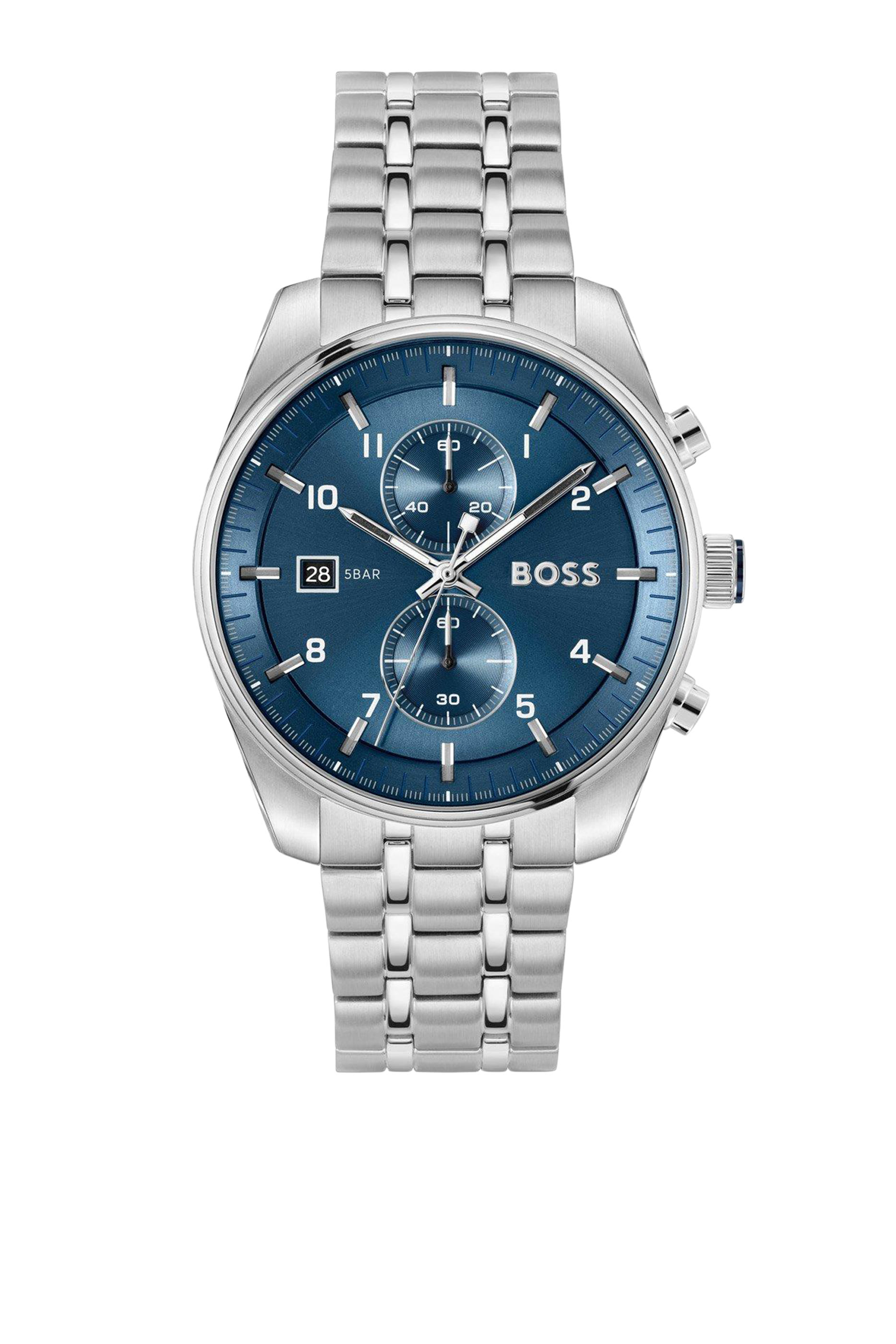 Steel Bracelet Chronograph Watch