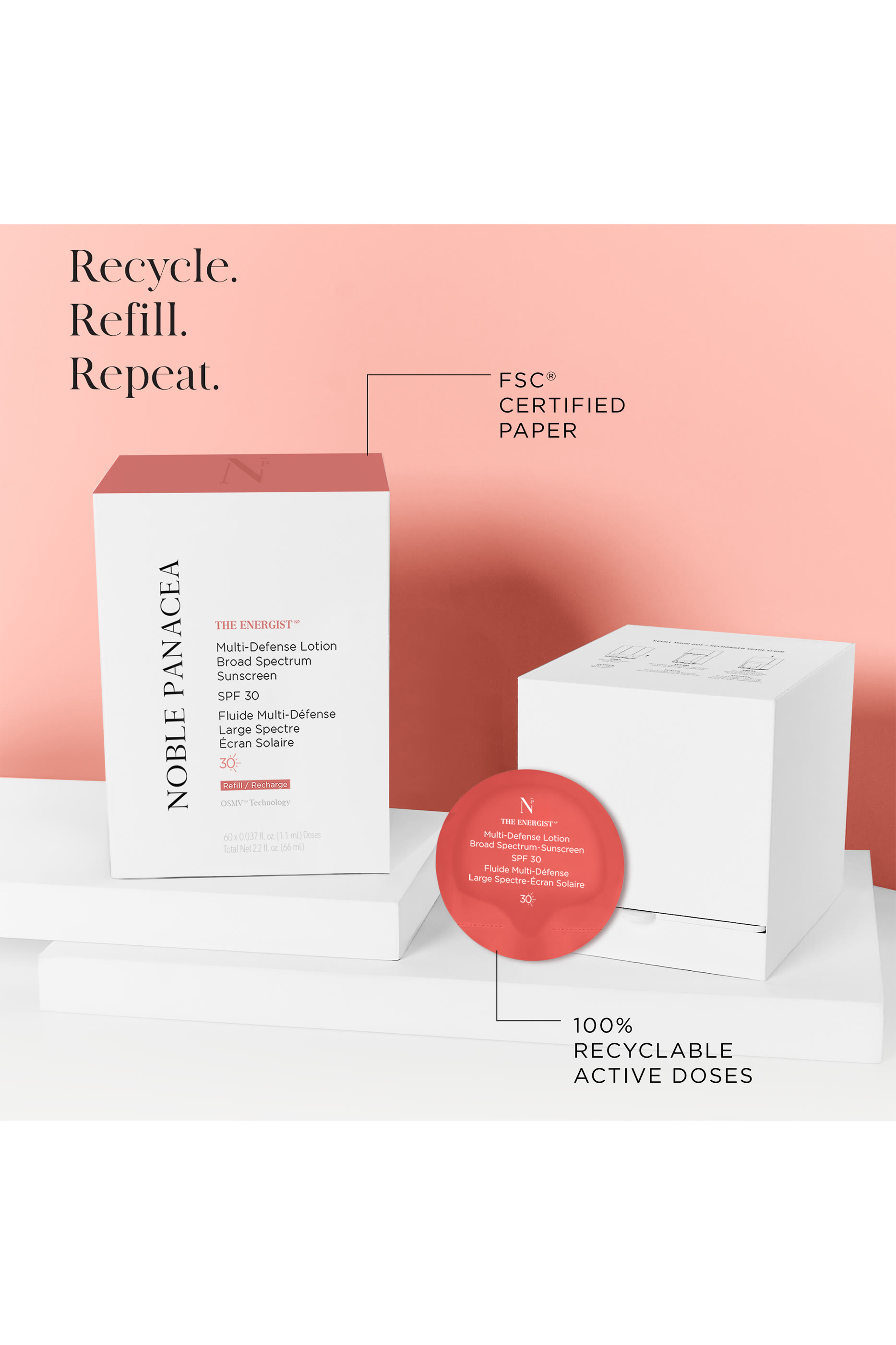 The Energist Multi-Defense Lotion SPF30 Refill