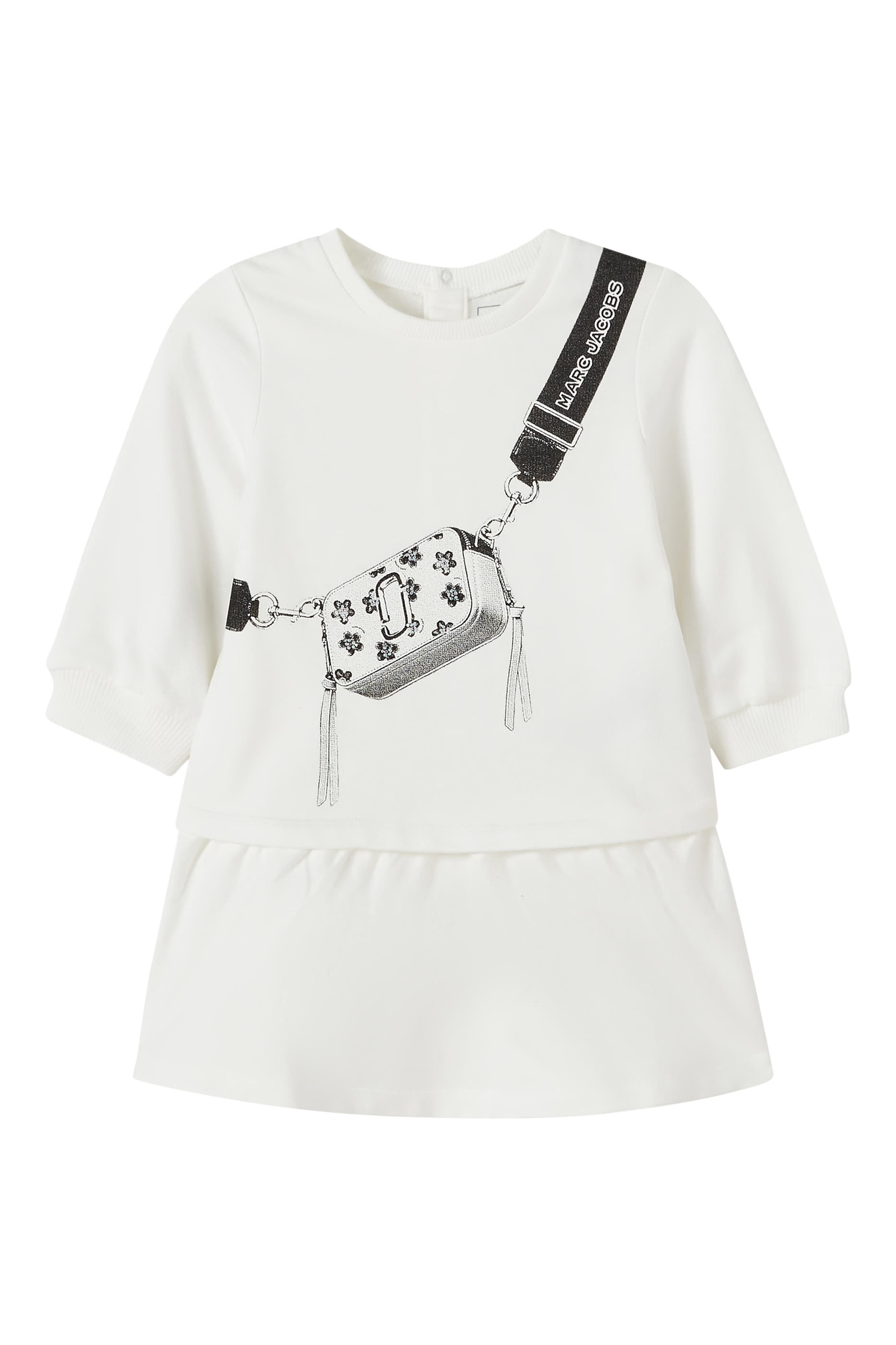 Kids Logo Bag Print Dress