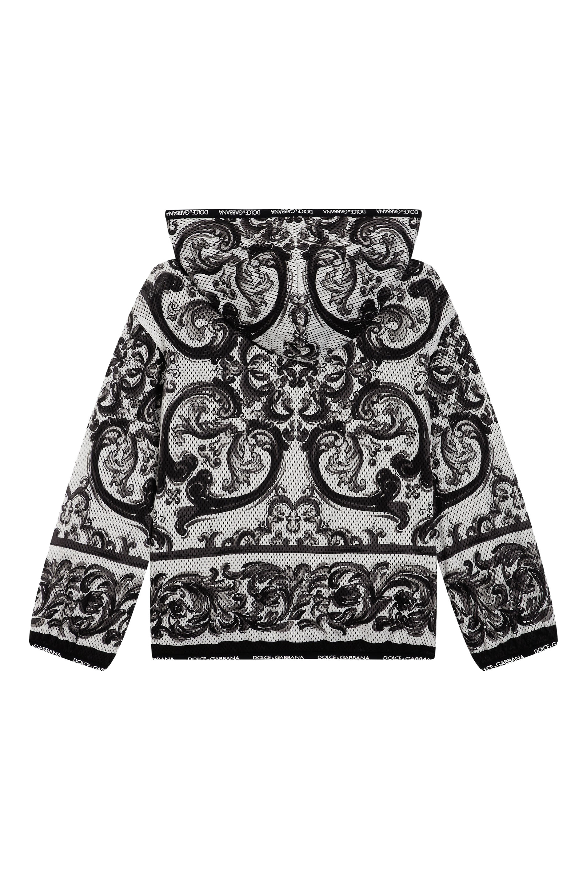 Kids Majolica Print Mesh Jacket