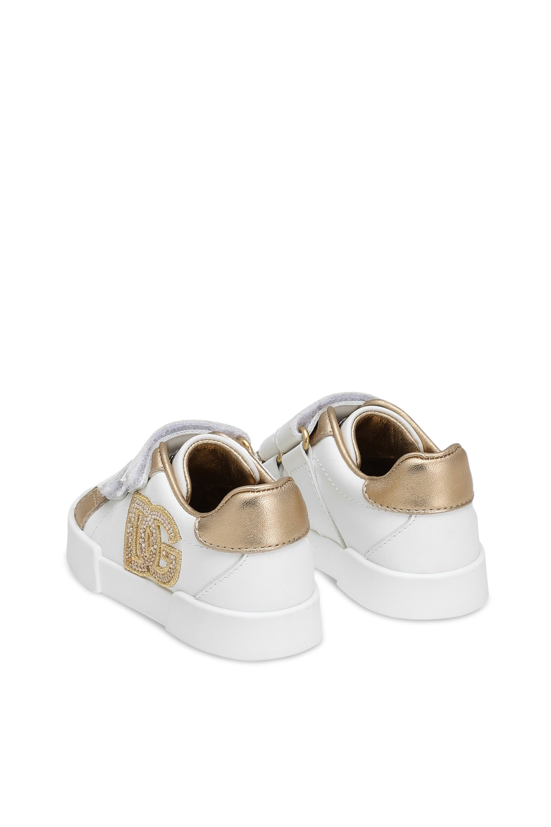 Kids Portofino Calfskin Sneakers 