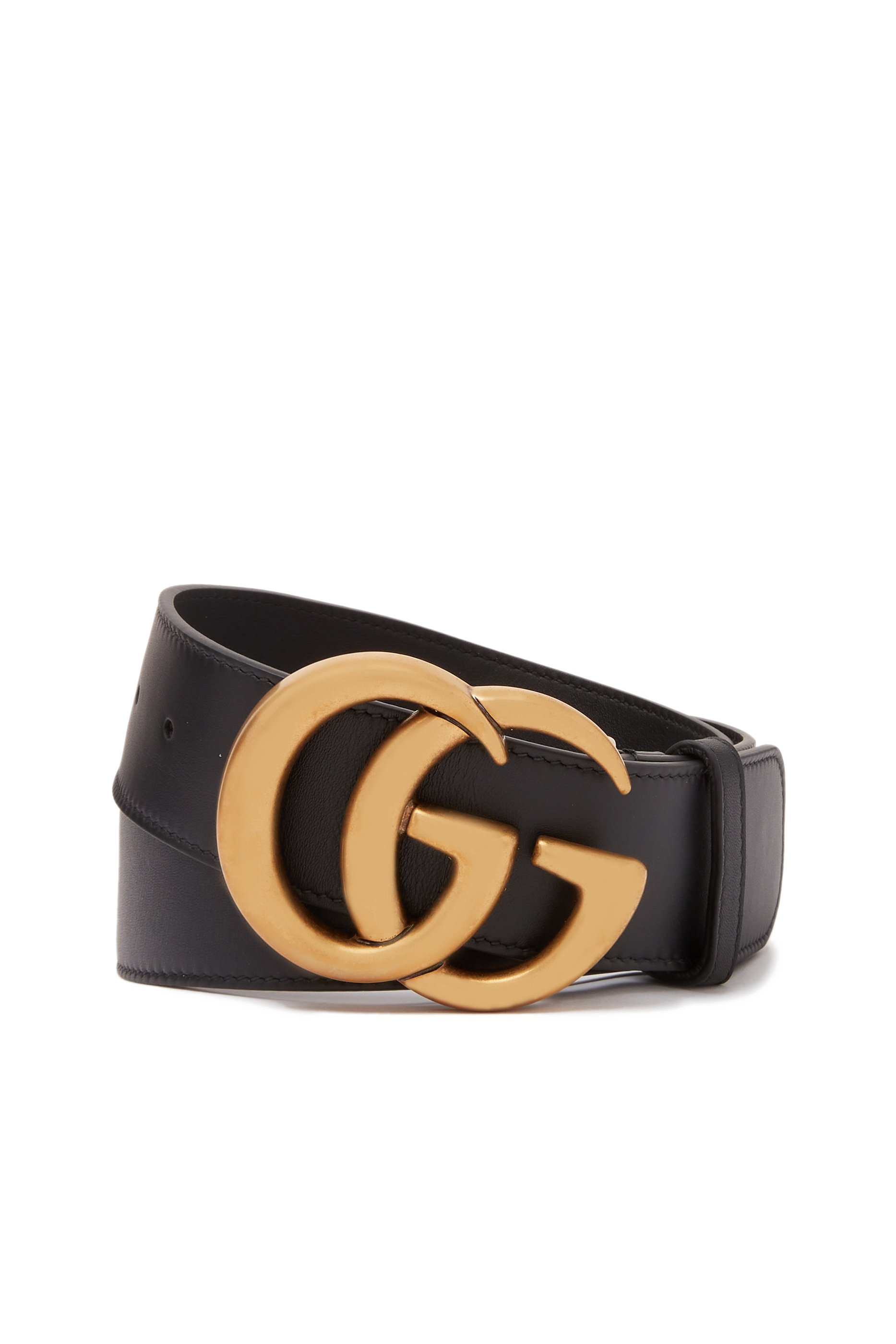 Double G Leather Belt