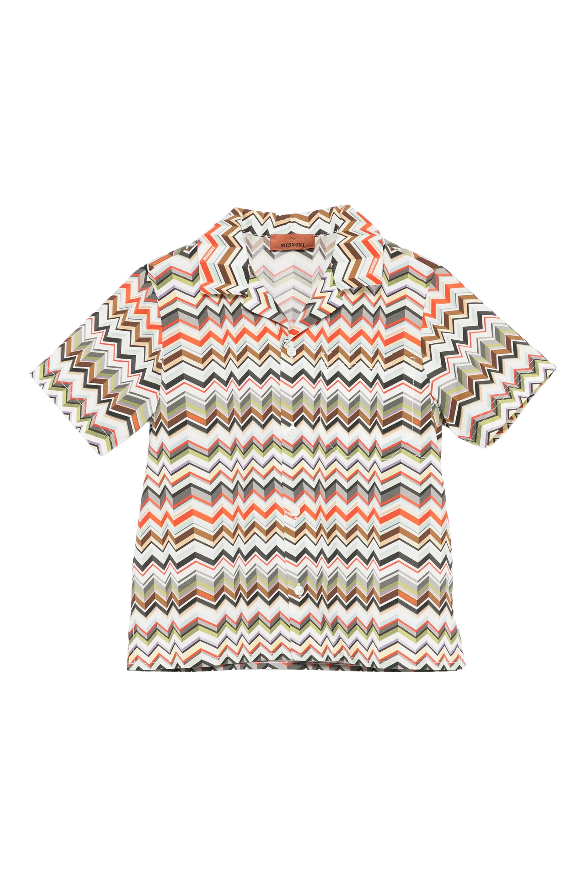 Kids Zigzag Print Shirt