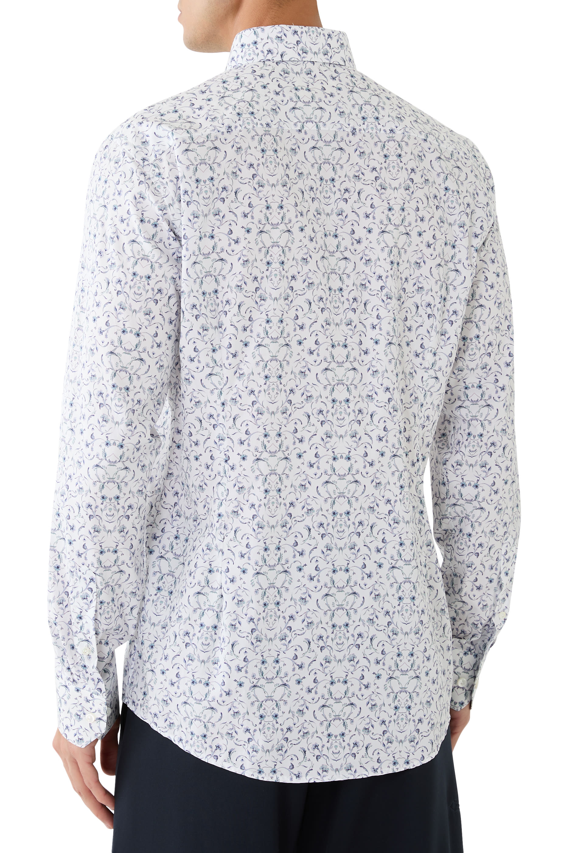 Floral Fine Twill Shirt