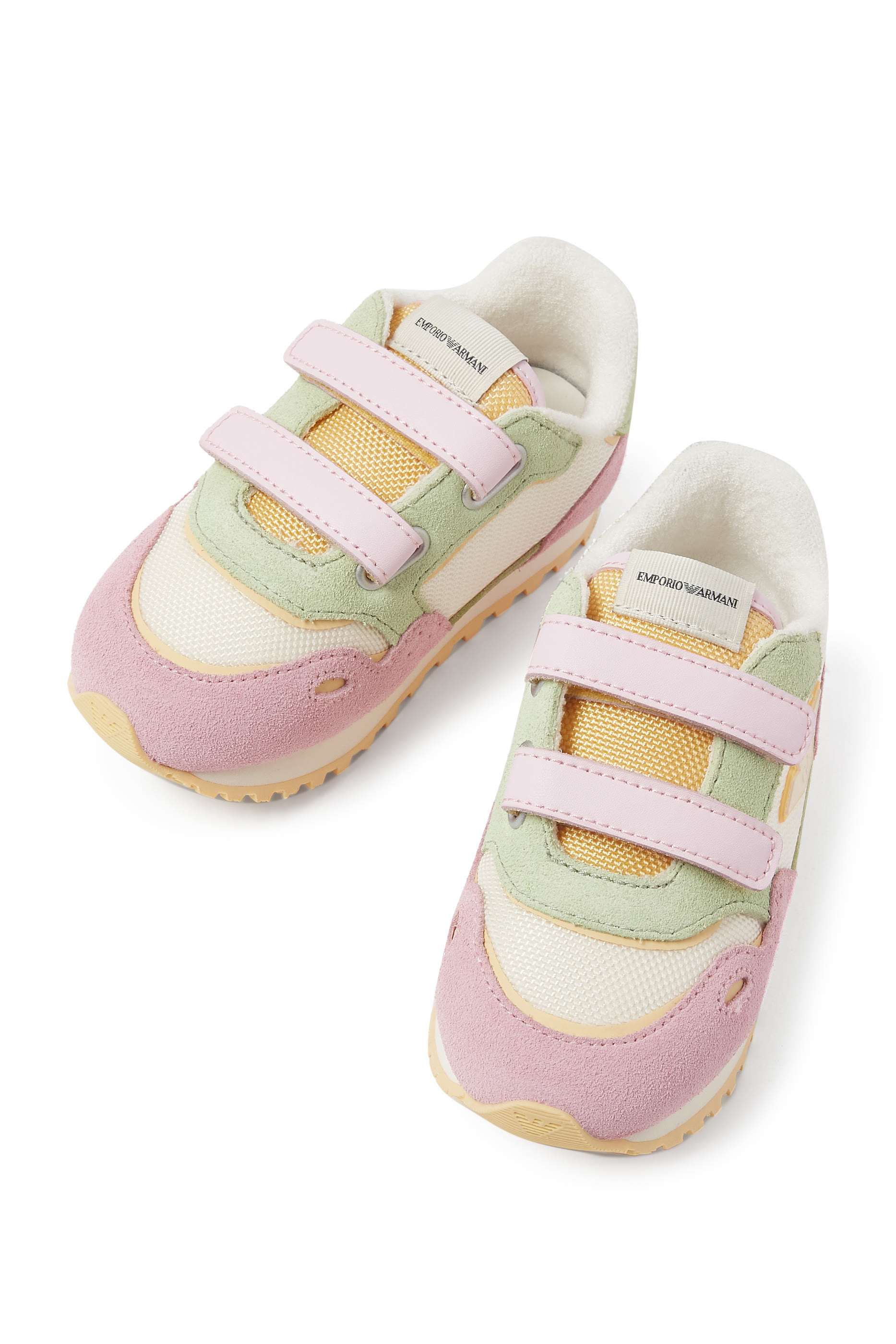  Kids Eagle Logo Velcro Sneakers