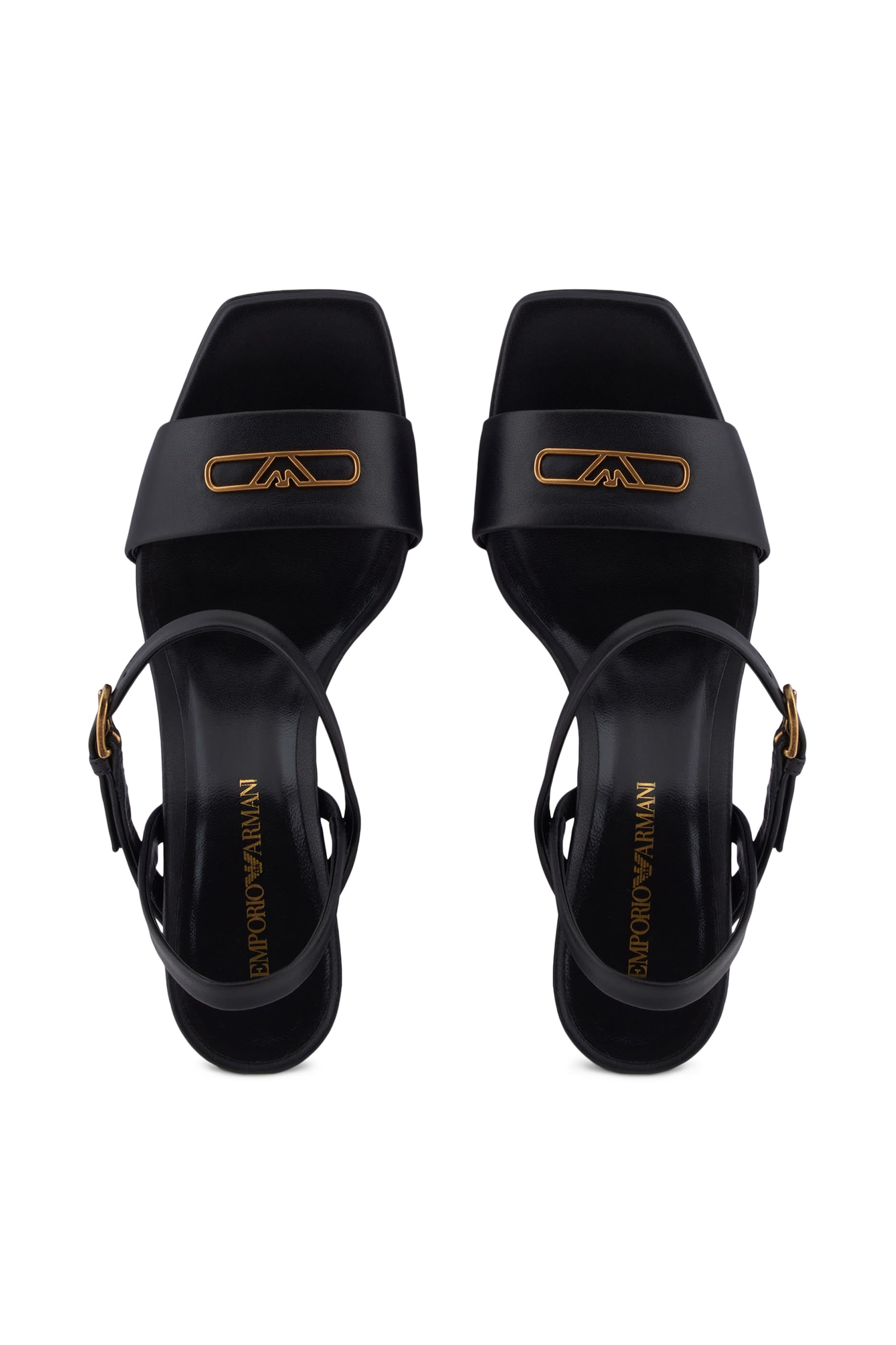 Eagle Logo 70 Nappa-Leather Sandals