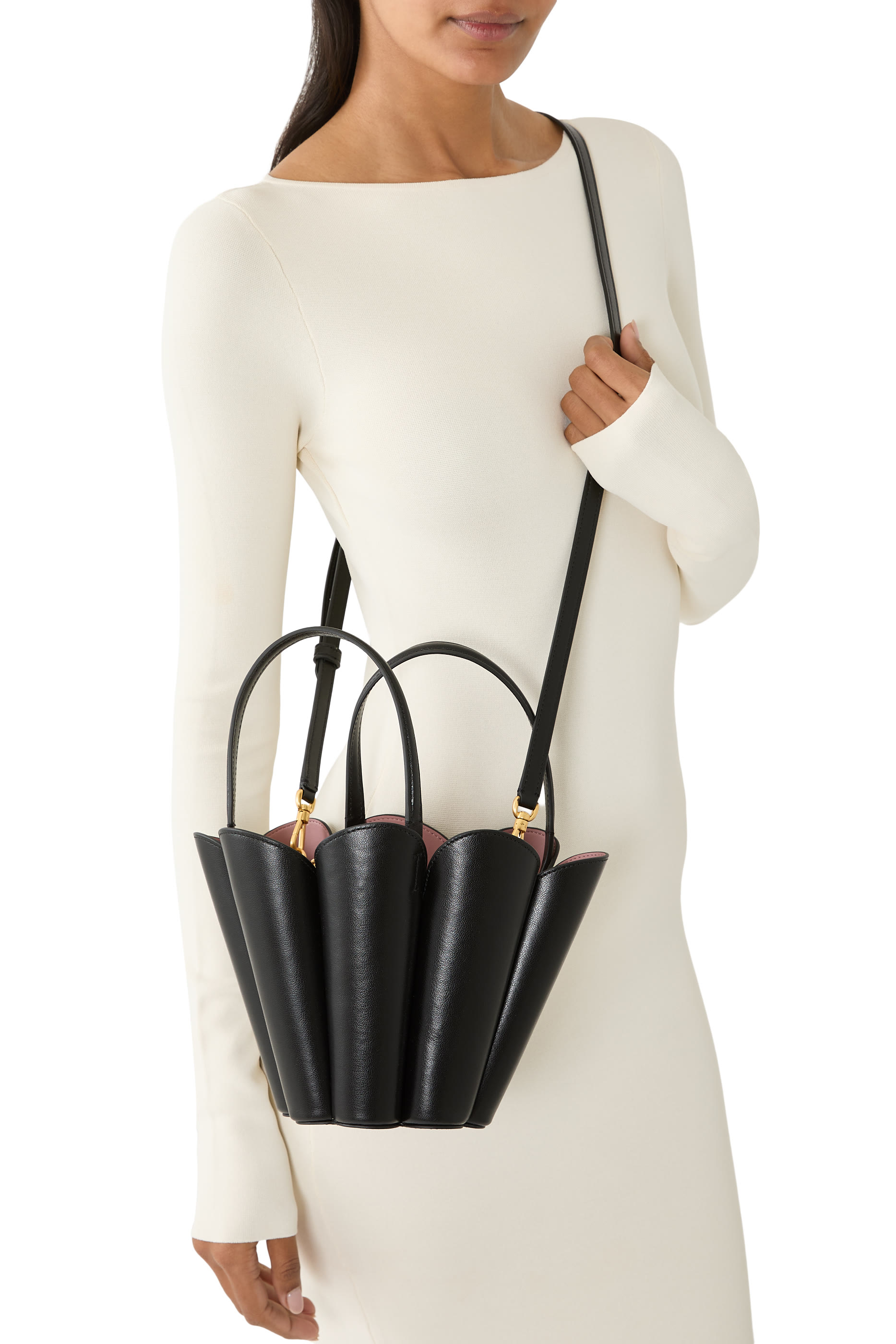 Spade Flower Bucket Bag 
