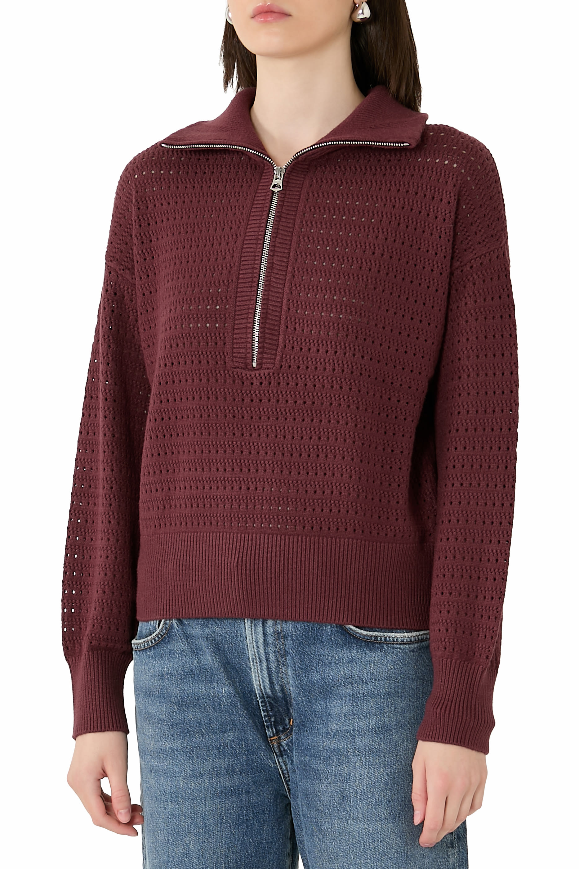 Darla Half-Zip Knit