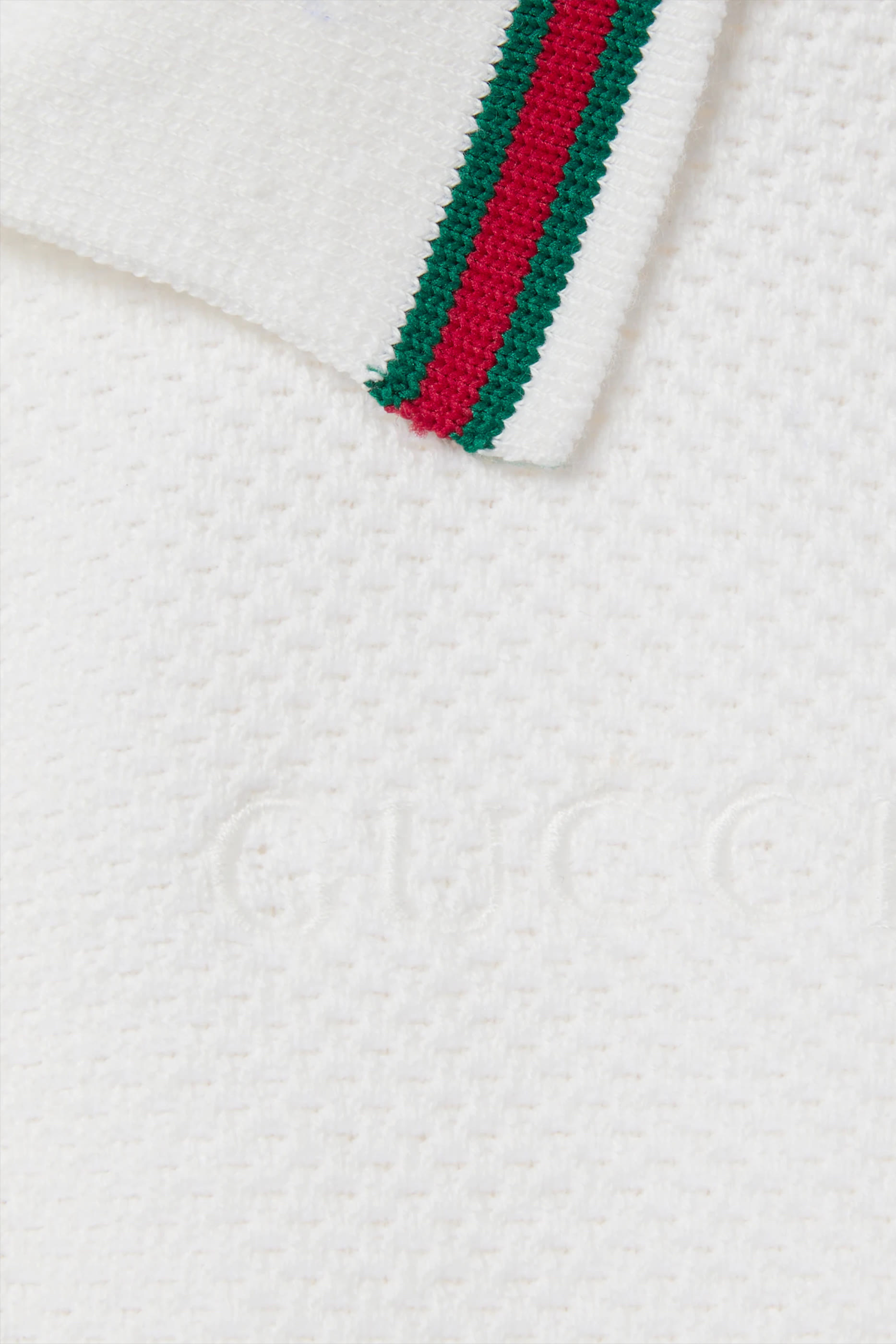 Kids Embroidered Cotton Polo Dress