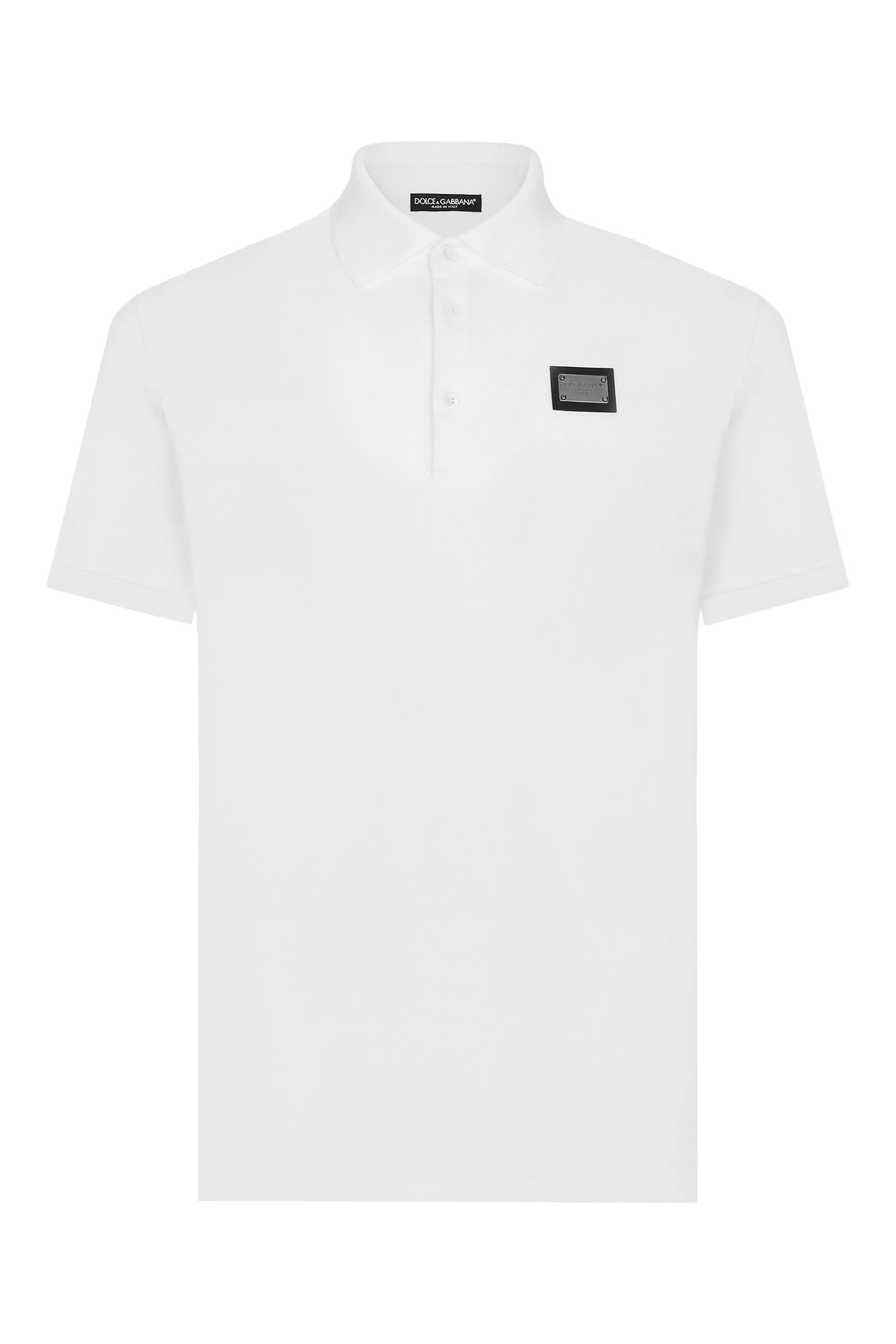 Kids Pique Polo-Shirt with Logo Tag