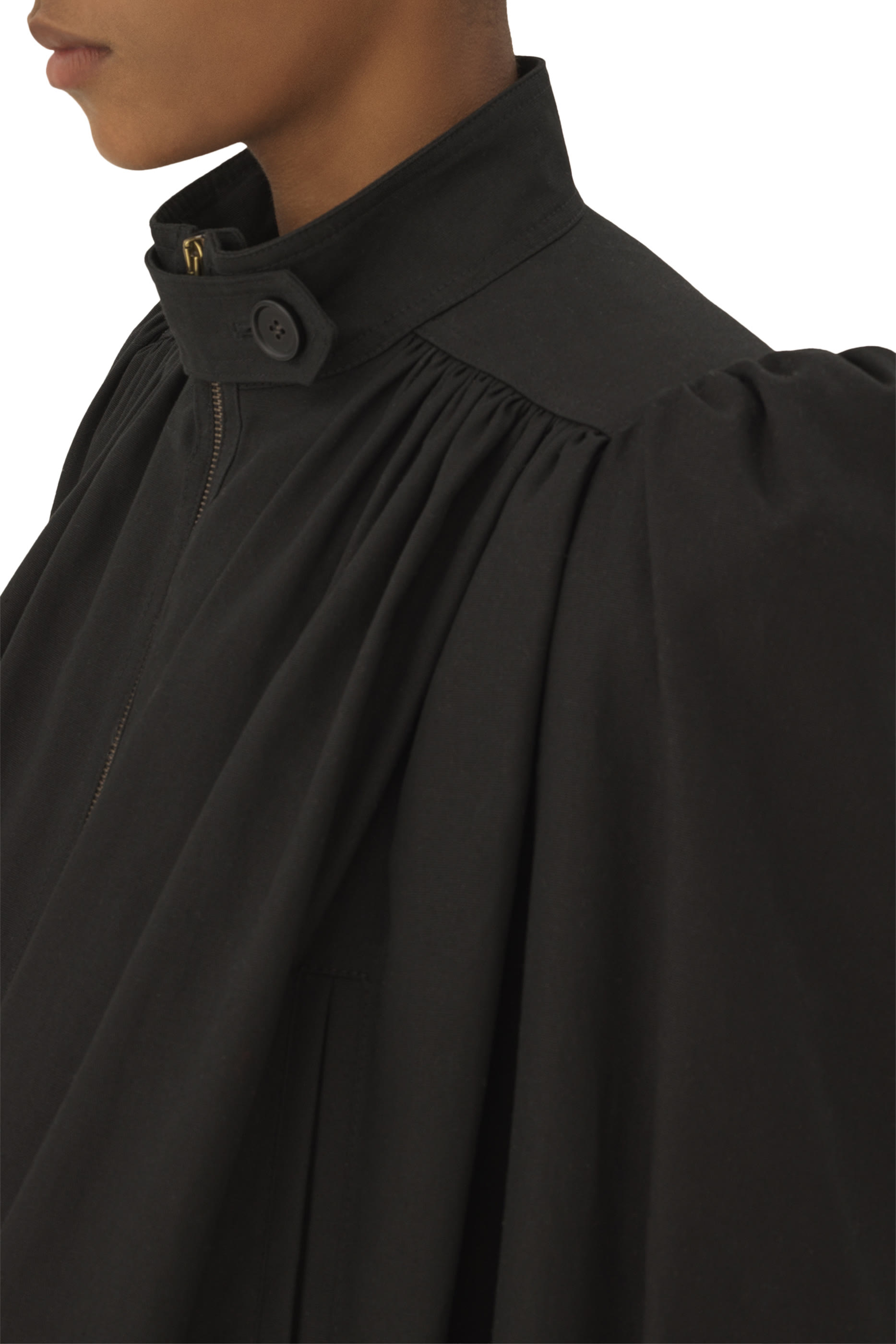 Gathered Boule Jacket