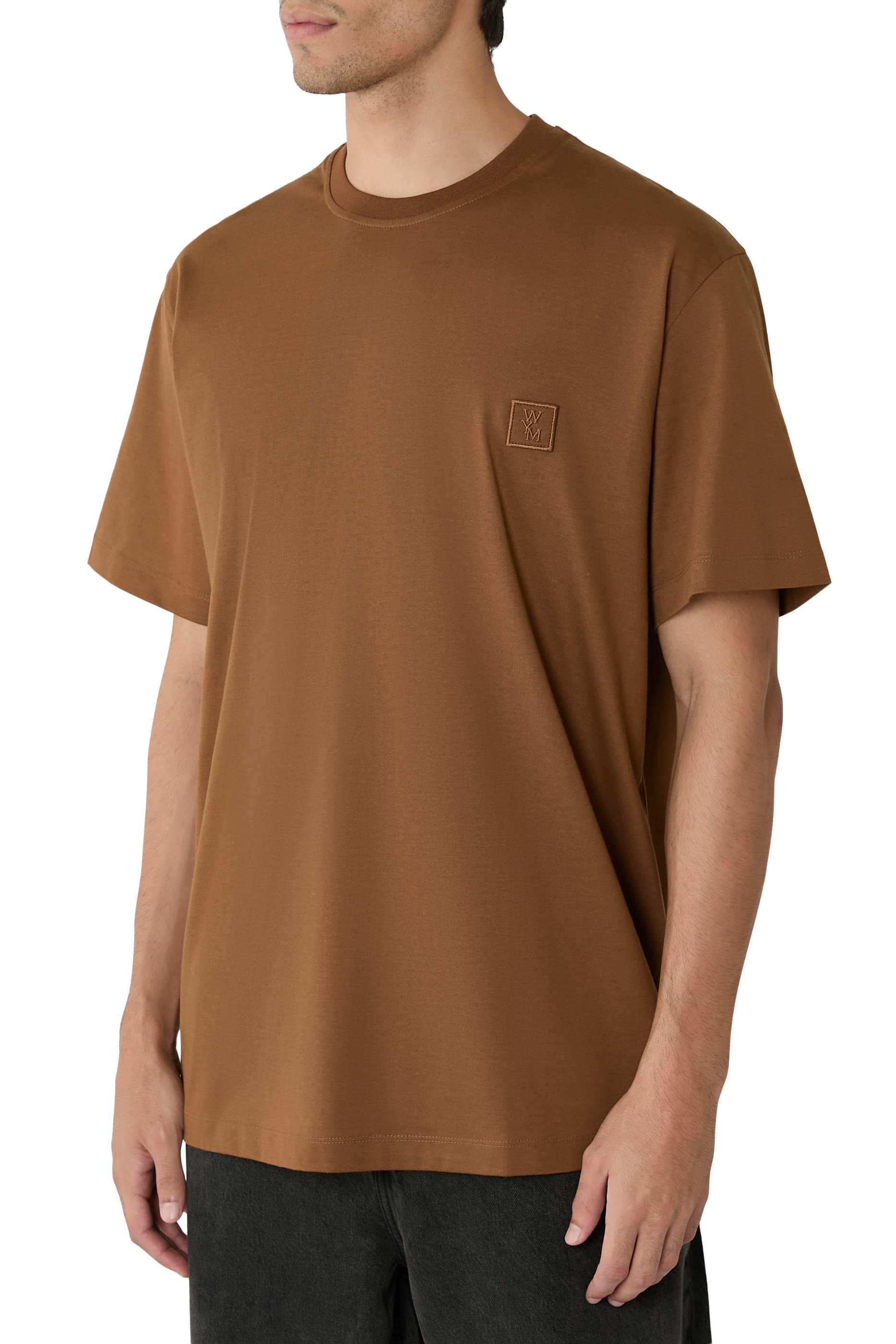 Back Logo Cotton T-Shirt 