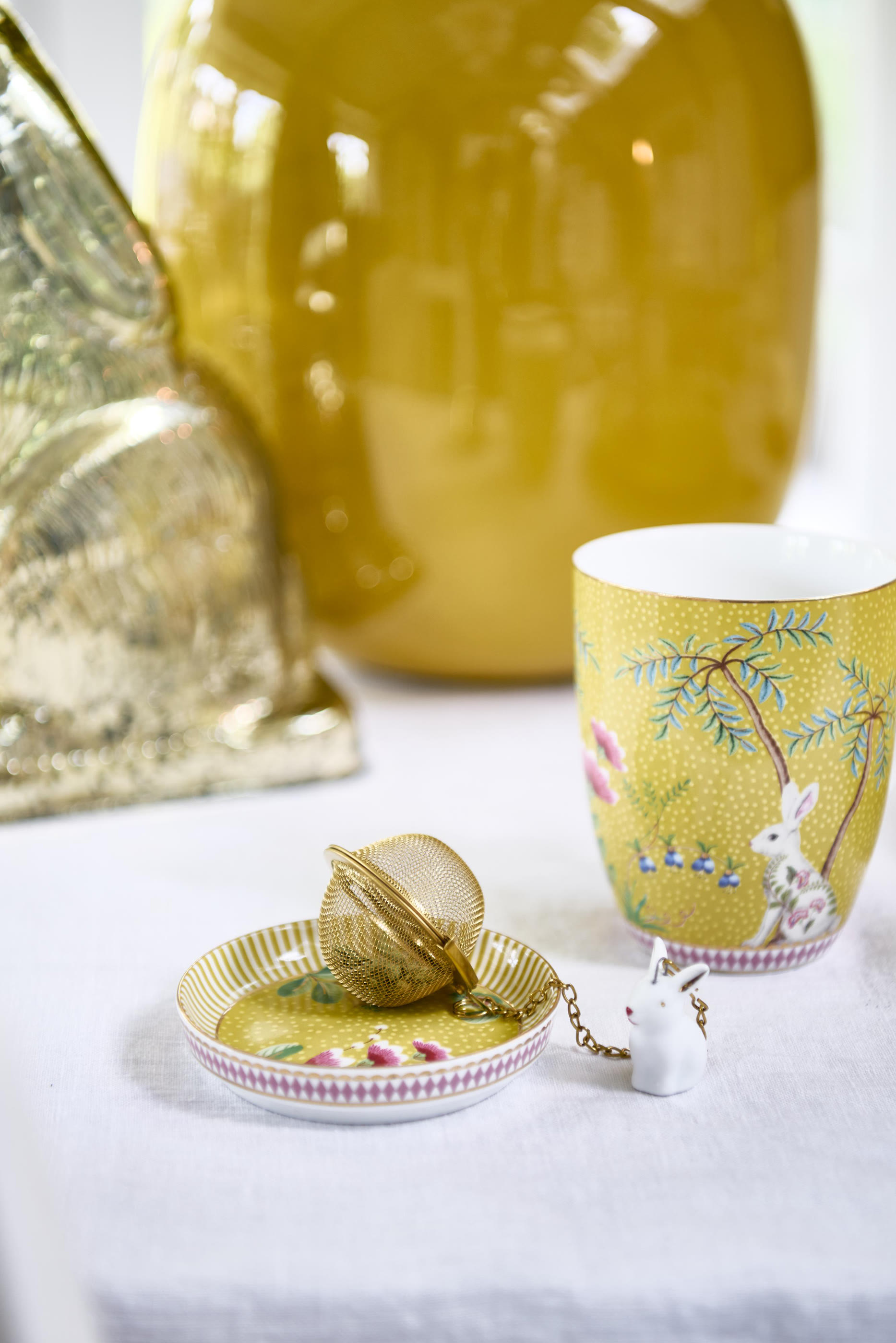 La Majorelle Hare Tea Infuser Set