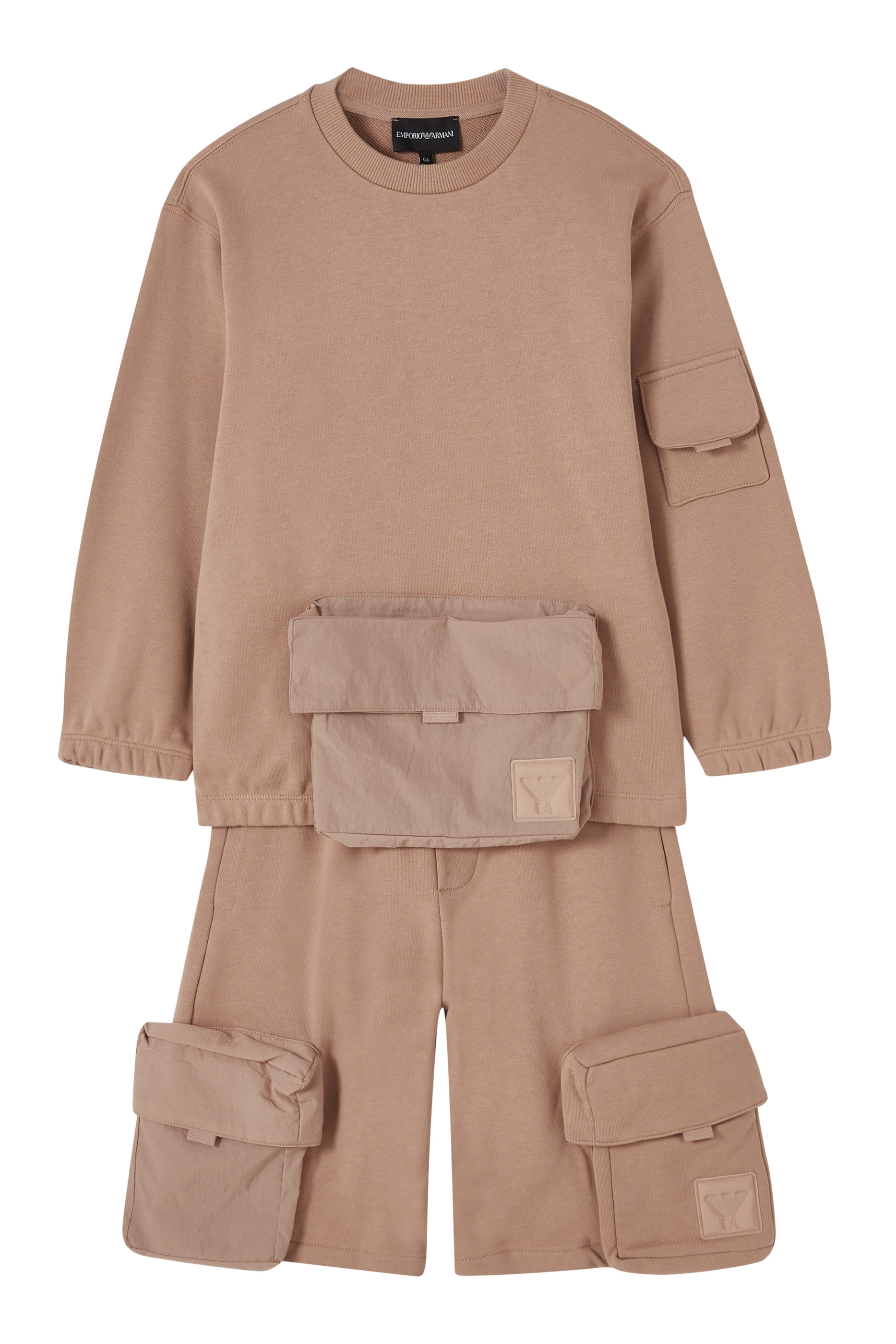 Kids Pocket-Detail Shorts