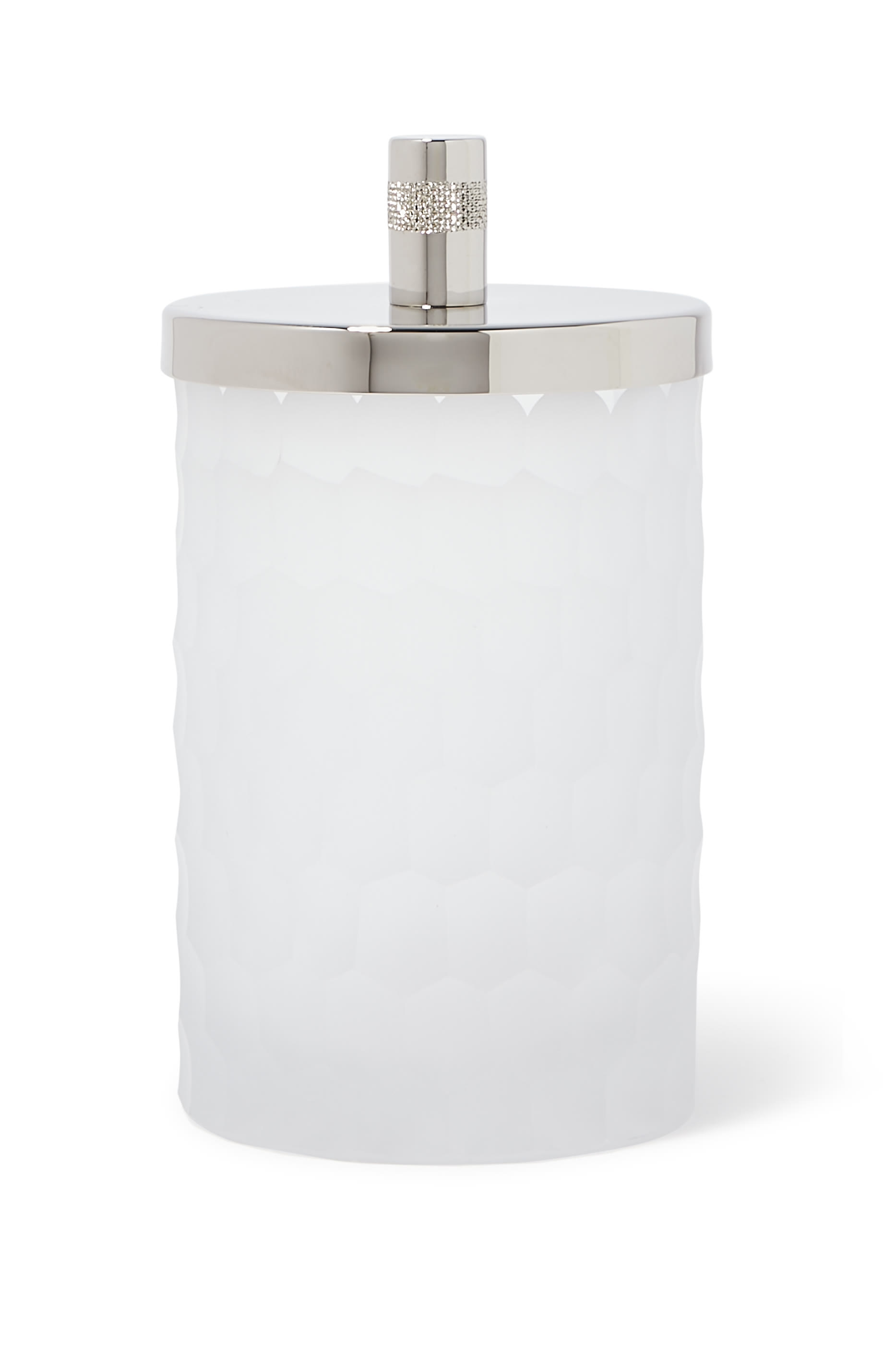 Honeycomb Cotton Jar