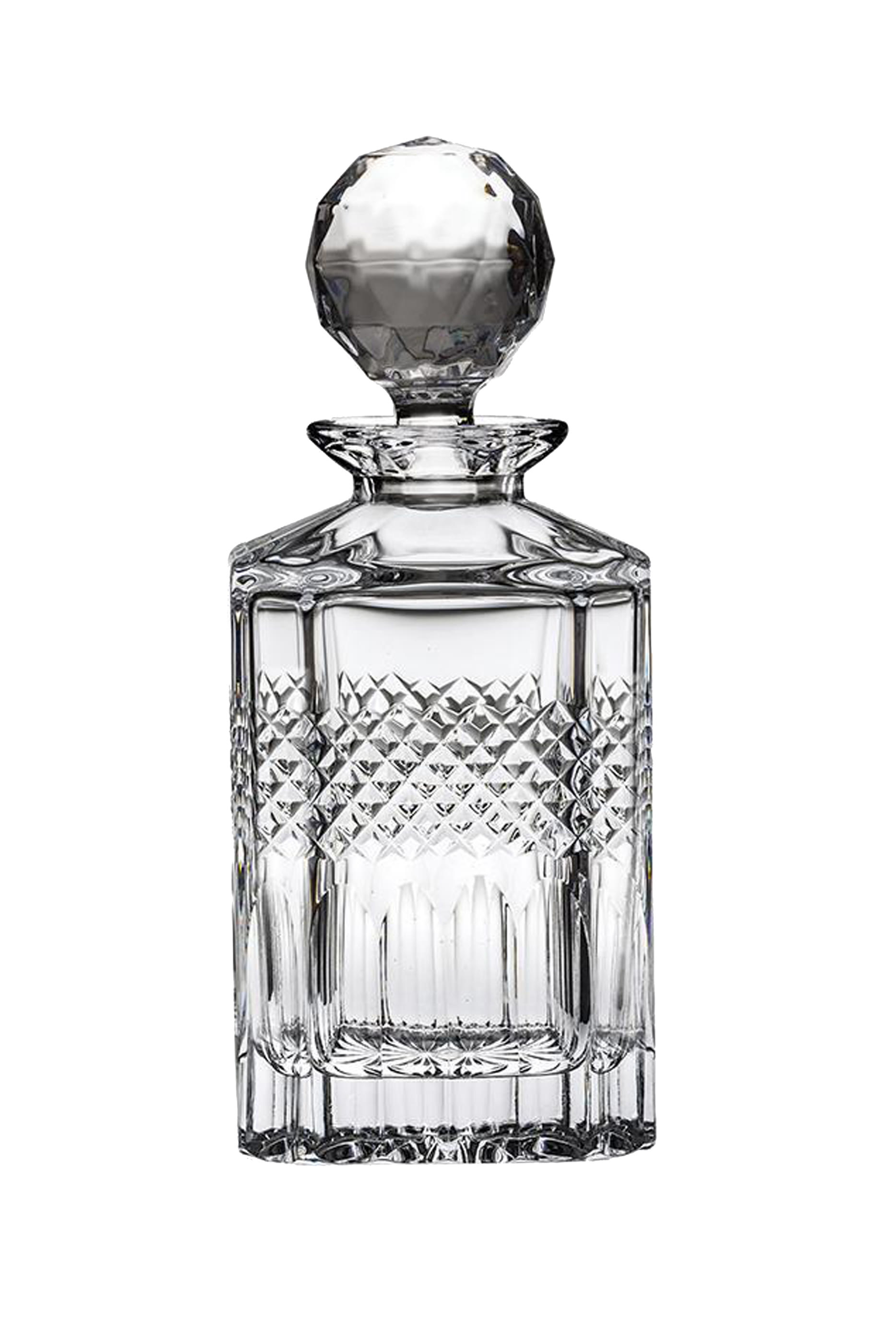 Square Spirit Crystal Decanter