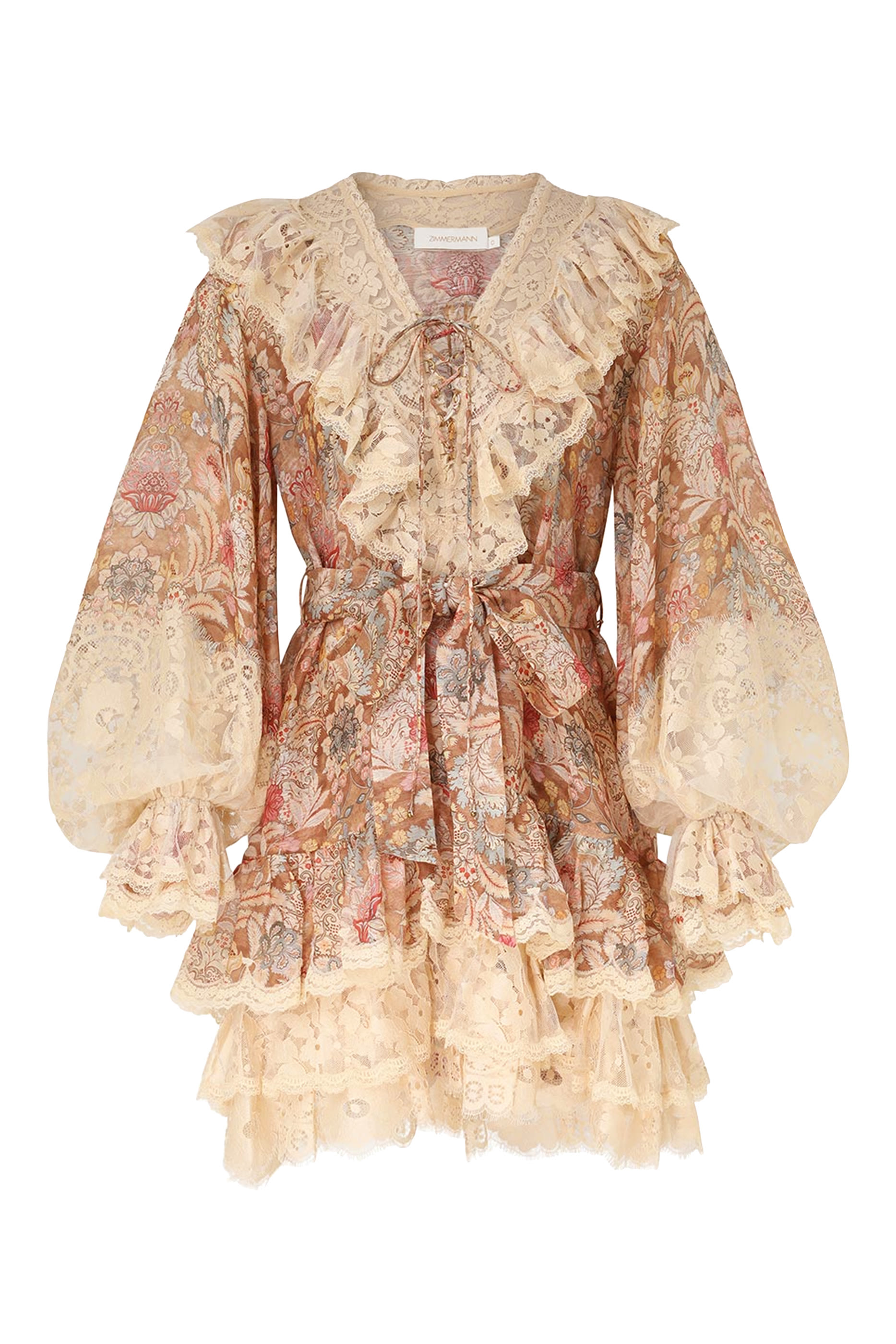 Rebellion Lace-Up Mini Dress