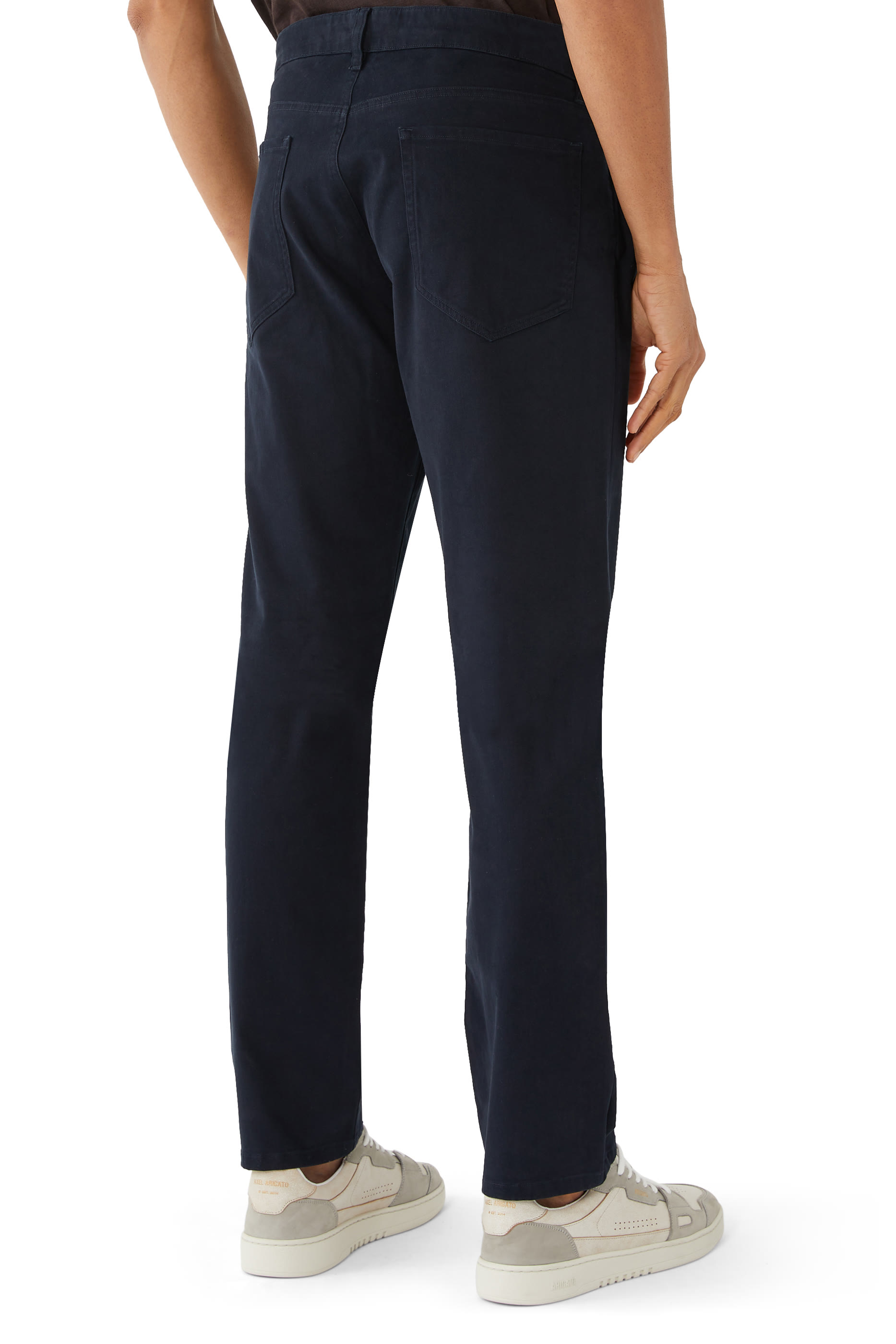 Peached Stretch-Cotton Pant
