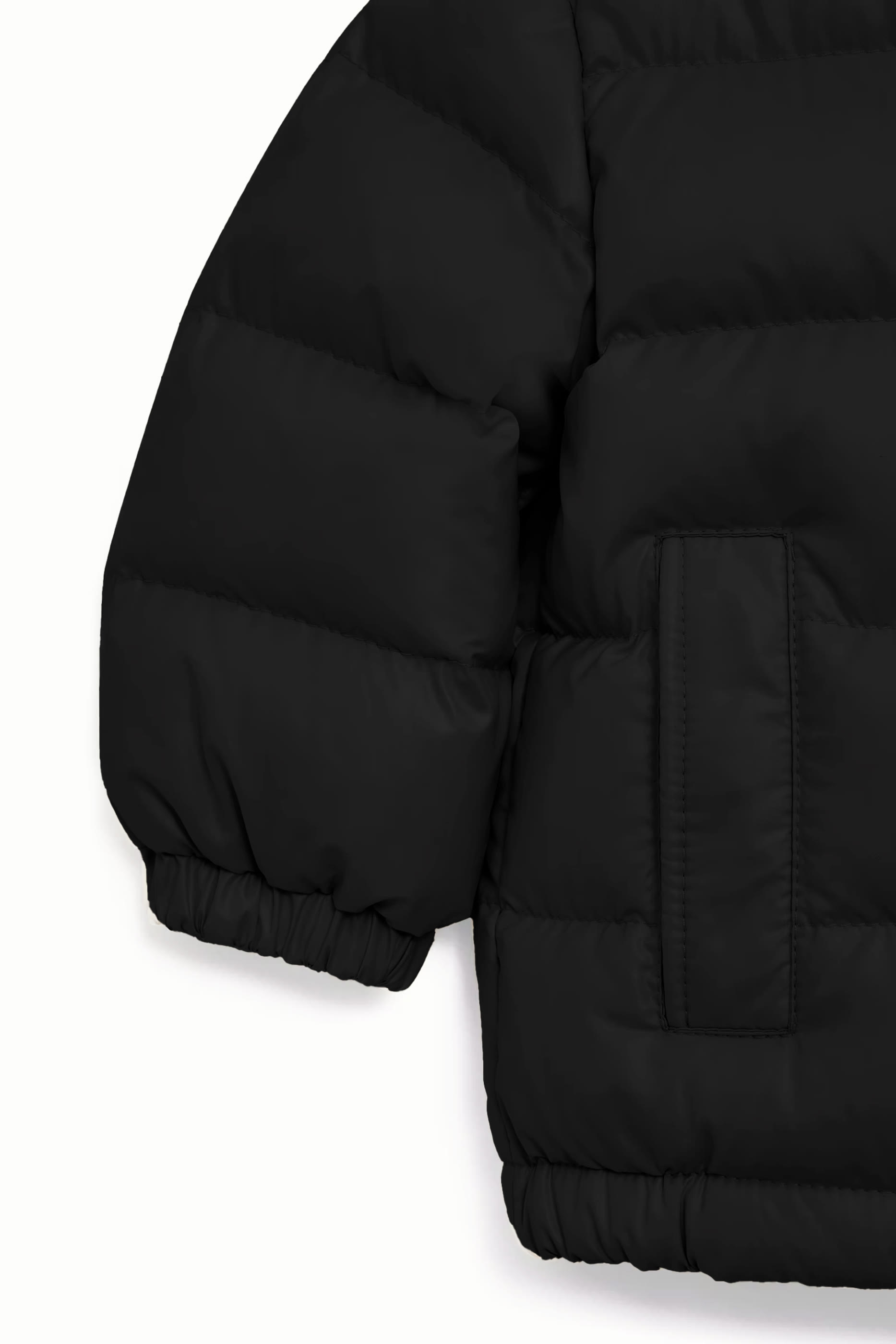 Kids Mesles Hooded Down Jacket