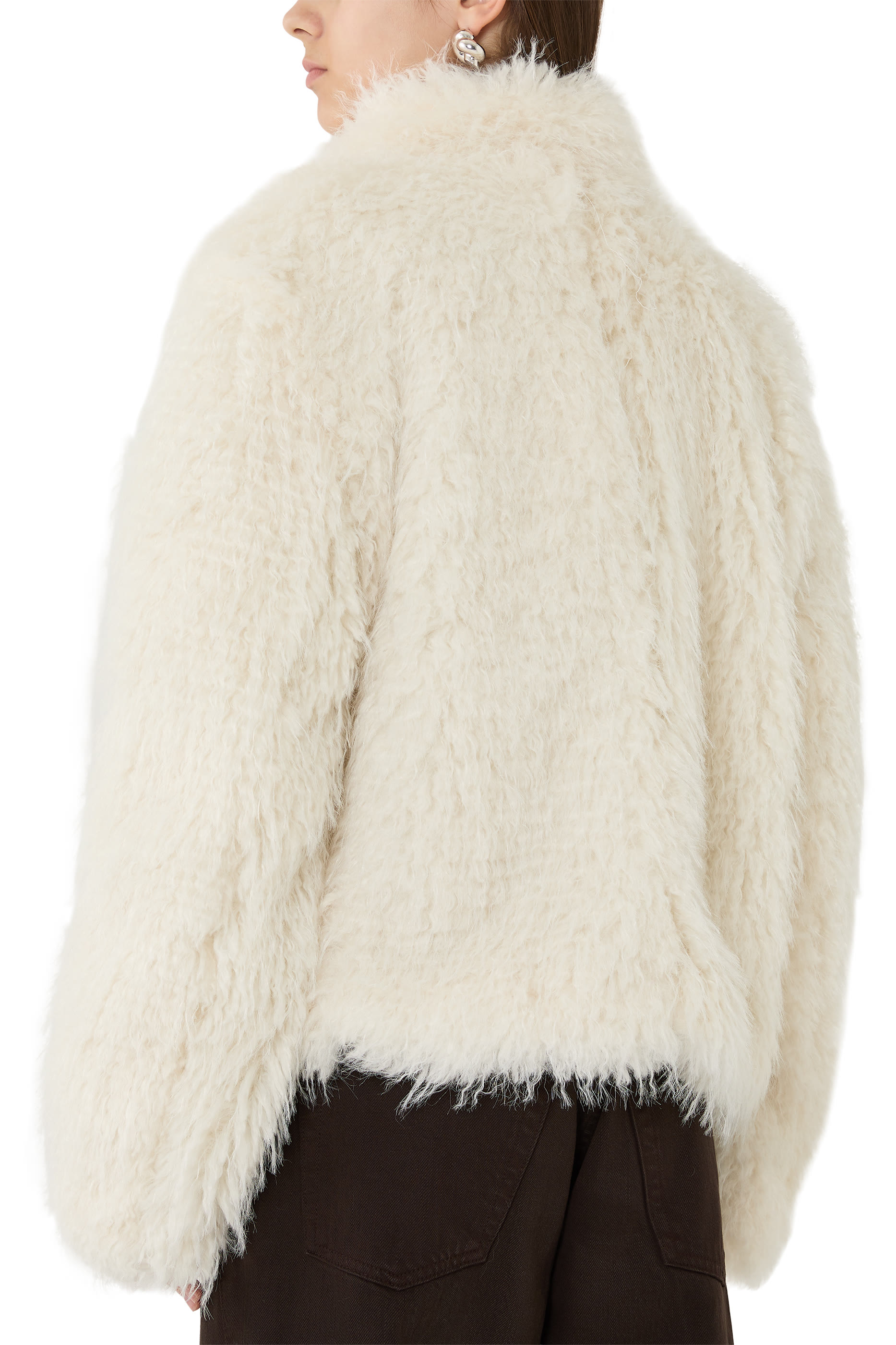 Shaggy Faux-Fur Jacket