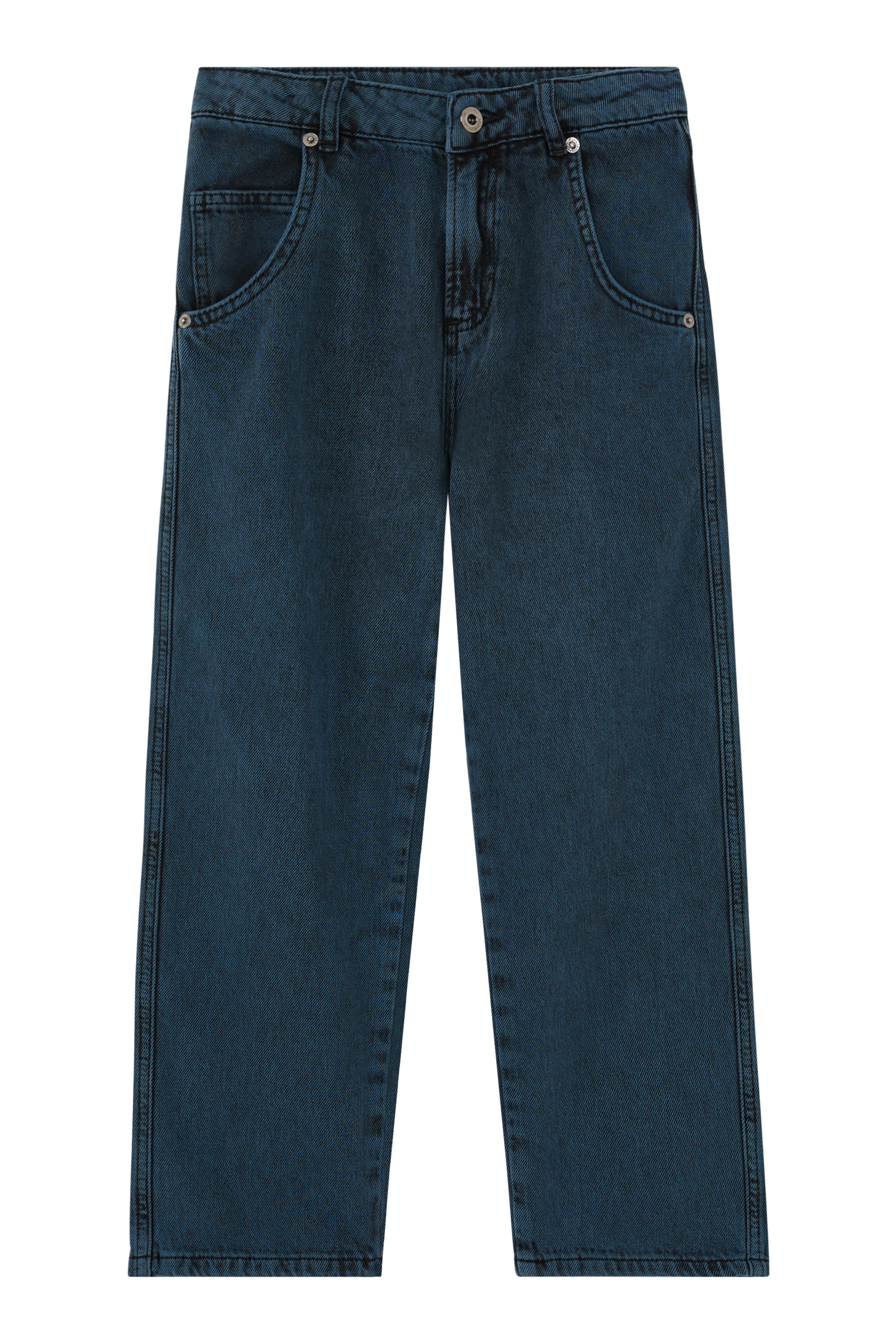 Kids 5 Pockets Denim Jeans