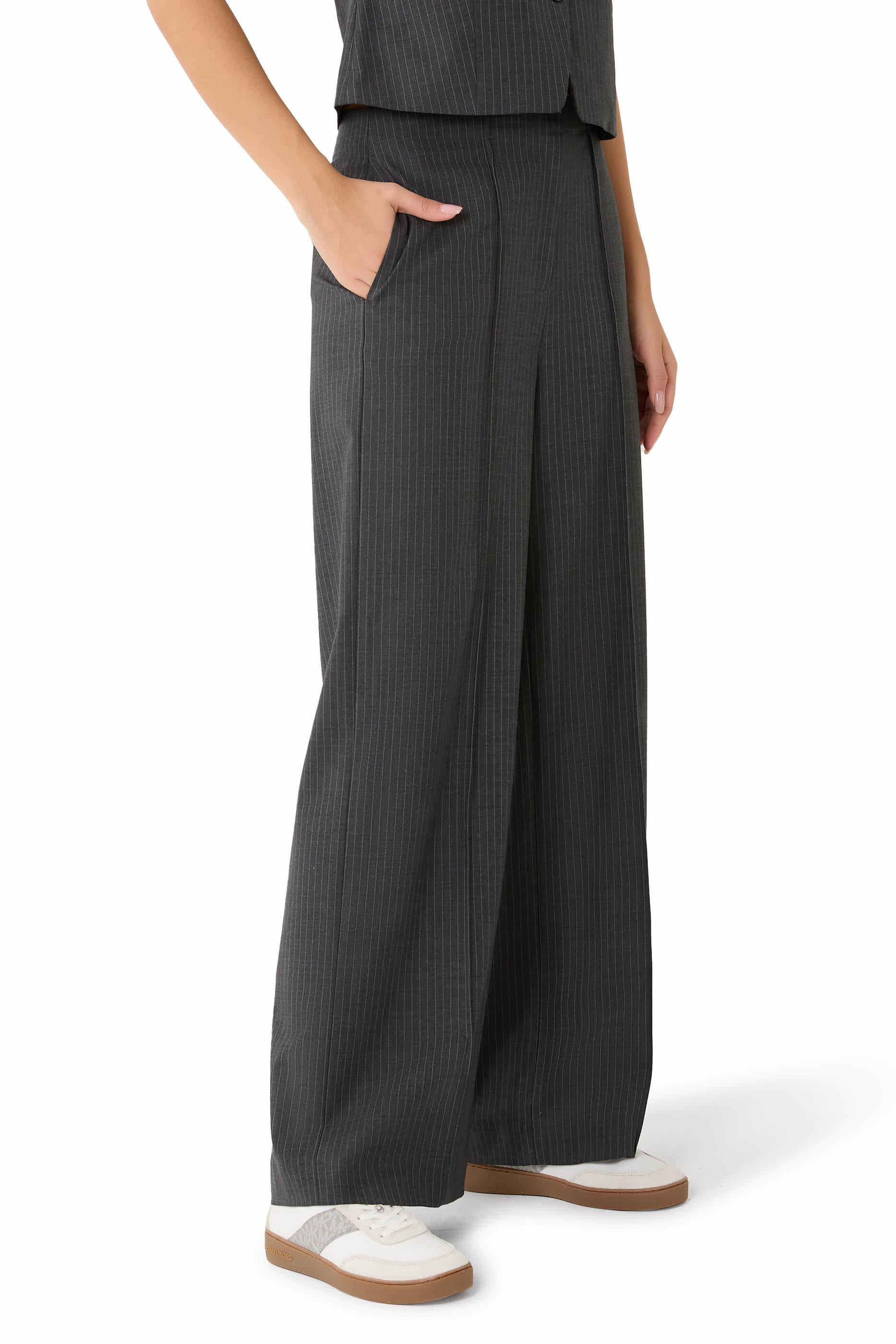 Kaycee Signature Logo Stripe Sneakers