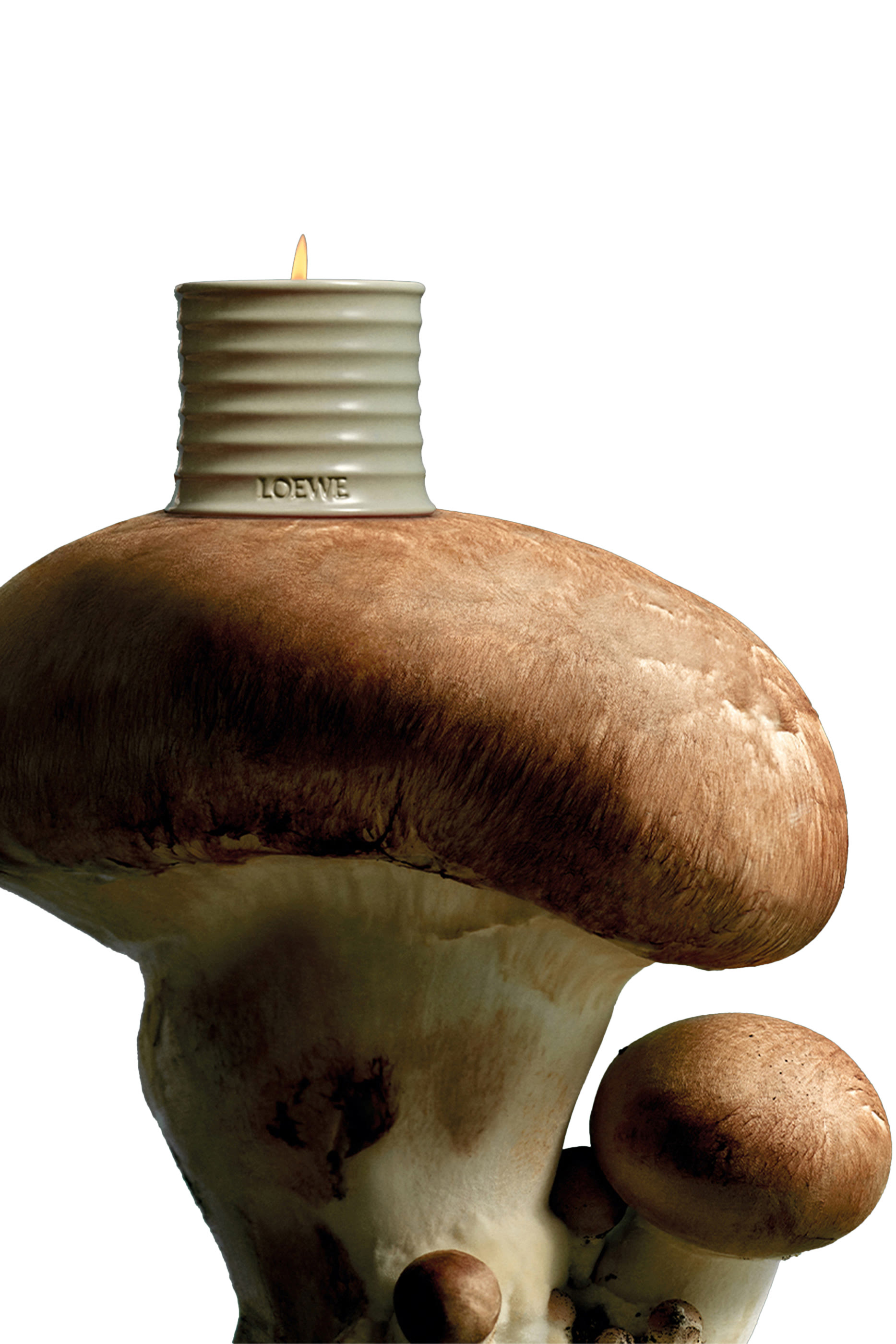 Large Mushroom Candle