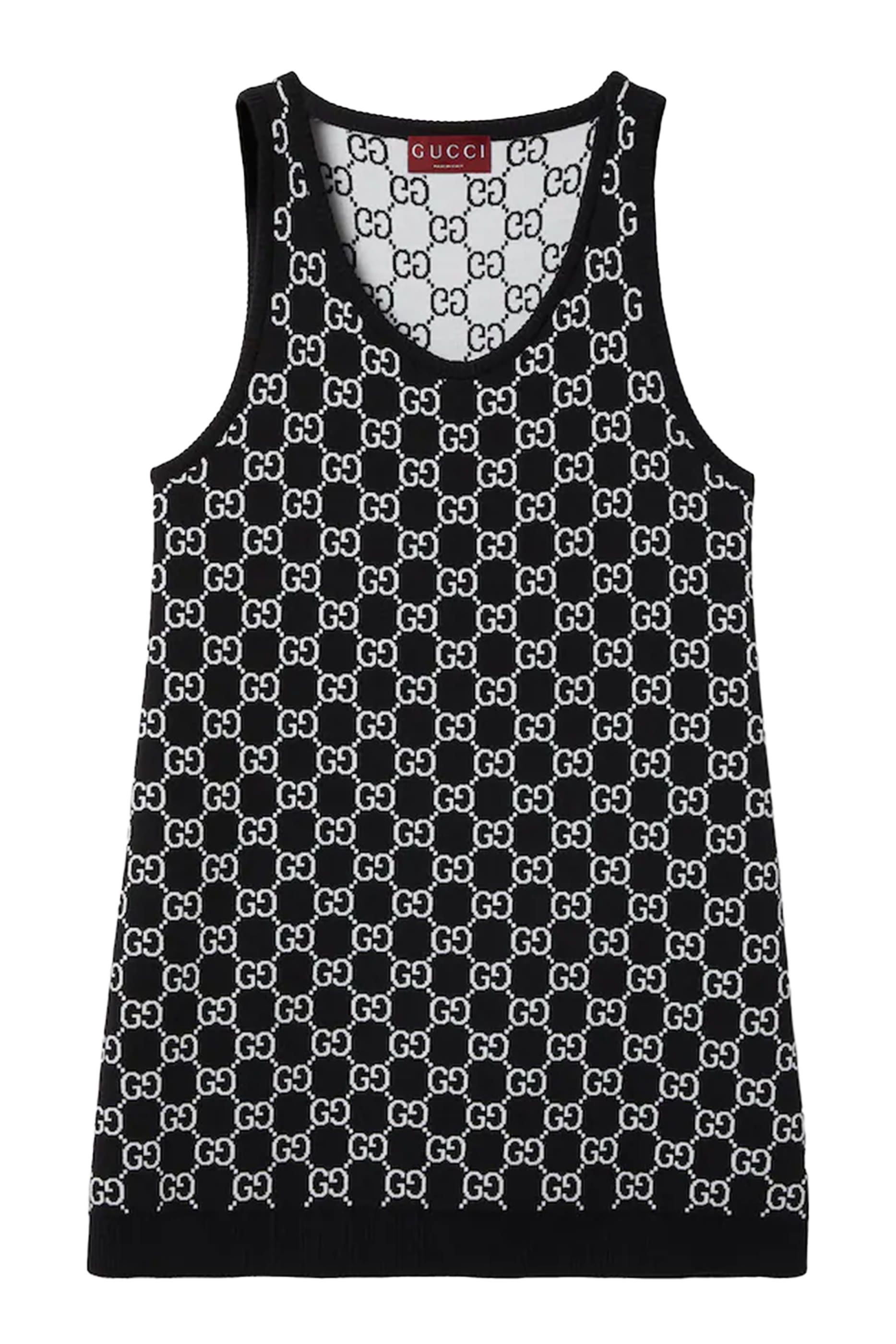  GG Wool Jacquard Mini Dress