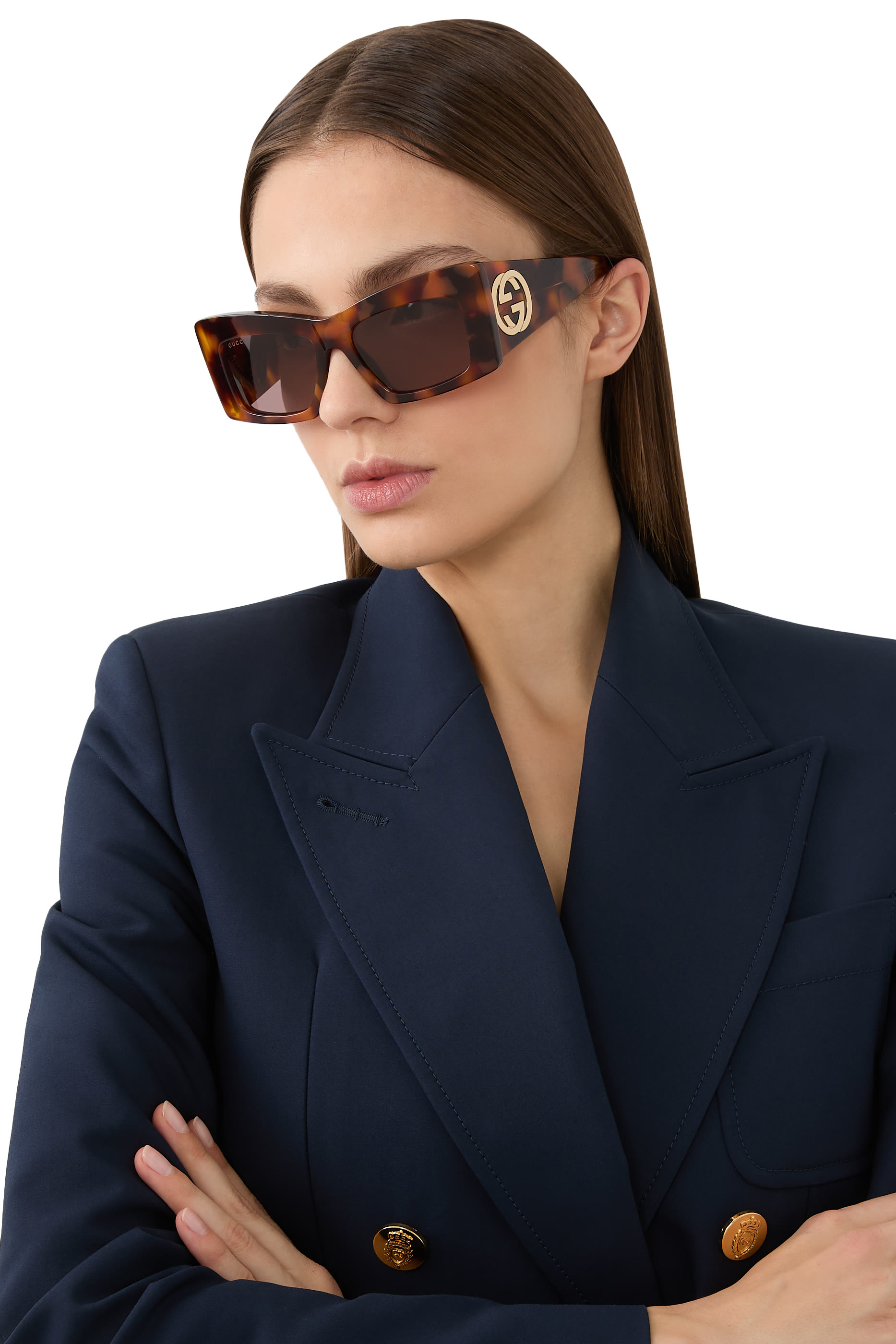 Square Frame Sunglasses 