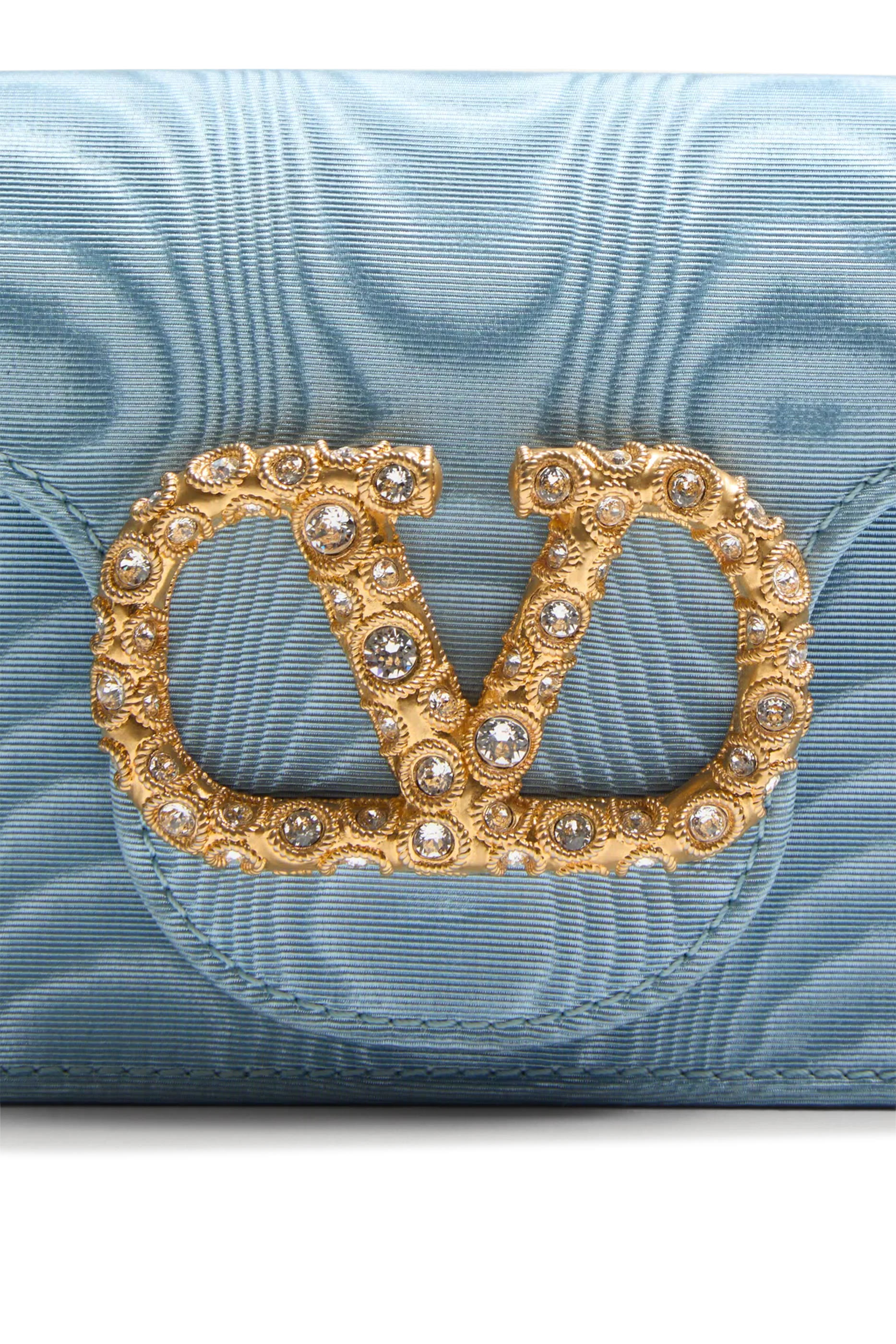 Loc&ograve; Jewel Logo Clutch Bag