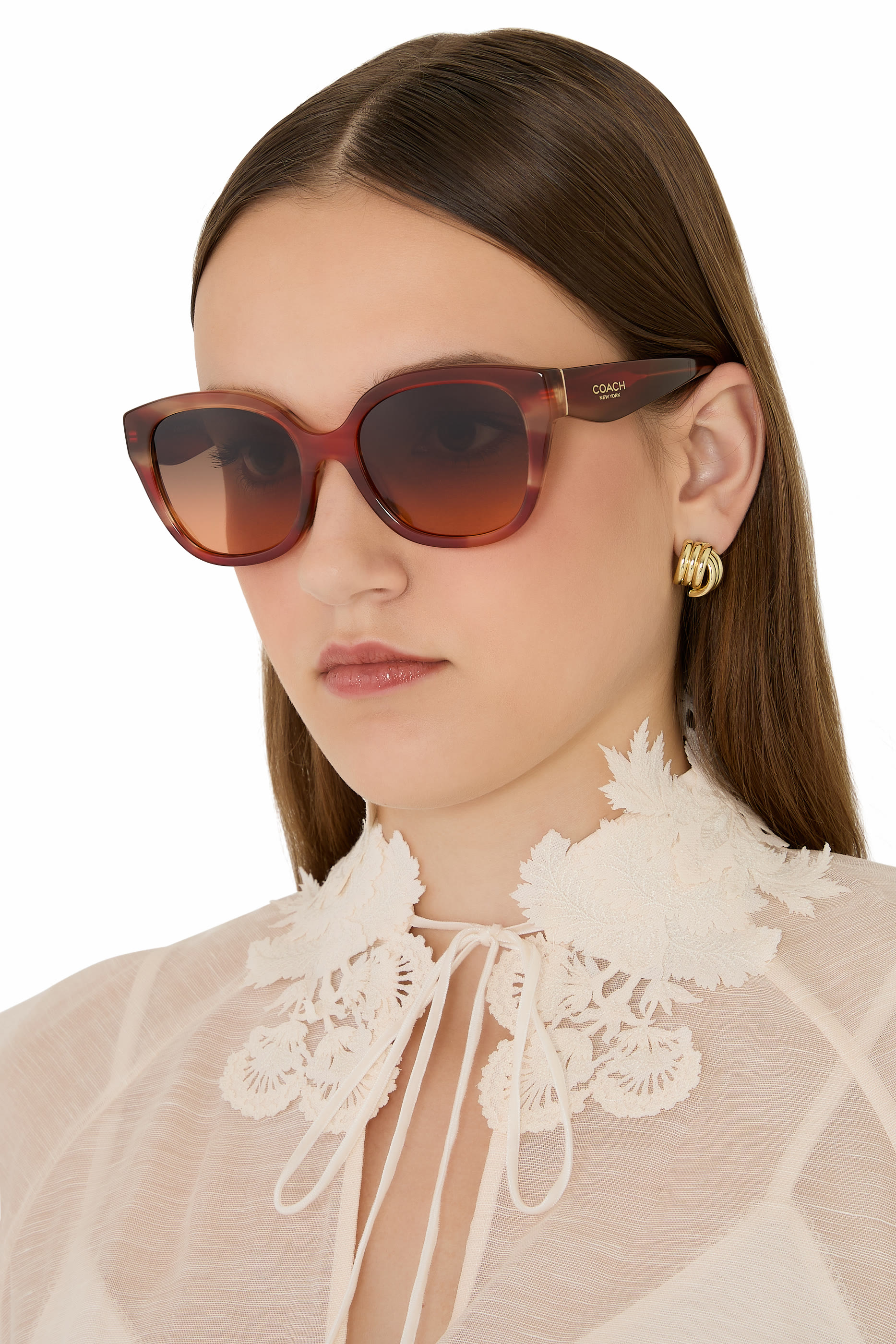 Wayfarer Frame NY Temple Sunglasses