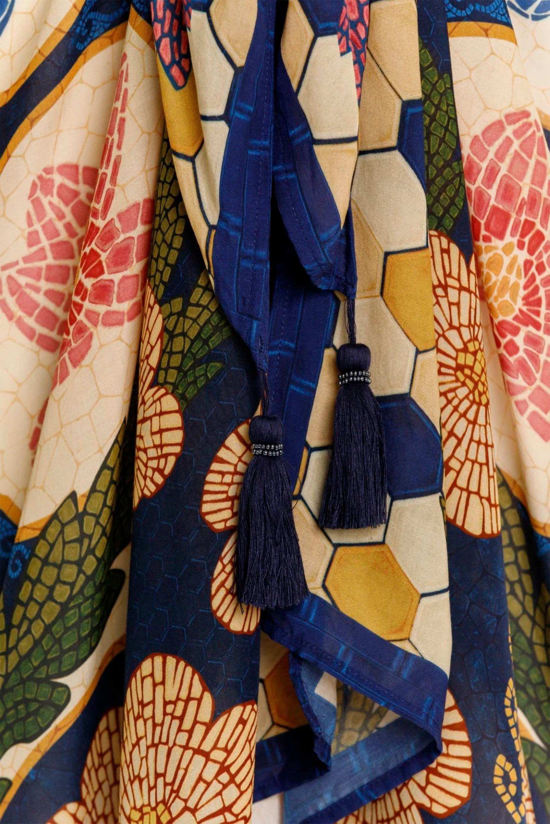 Marine Pareo Cover Up 