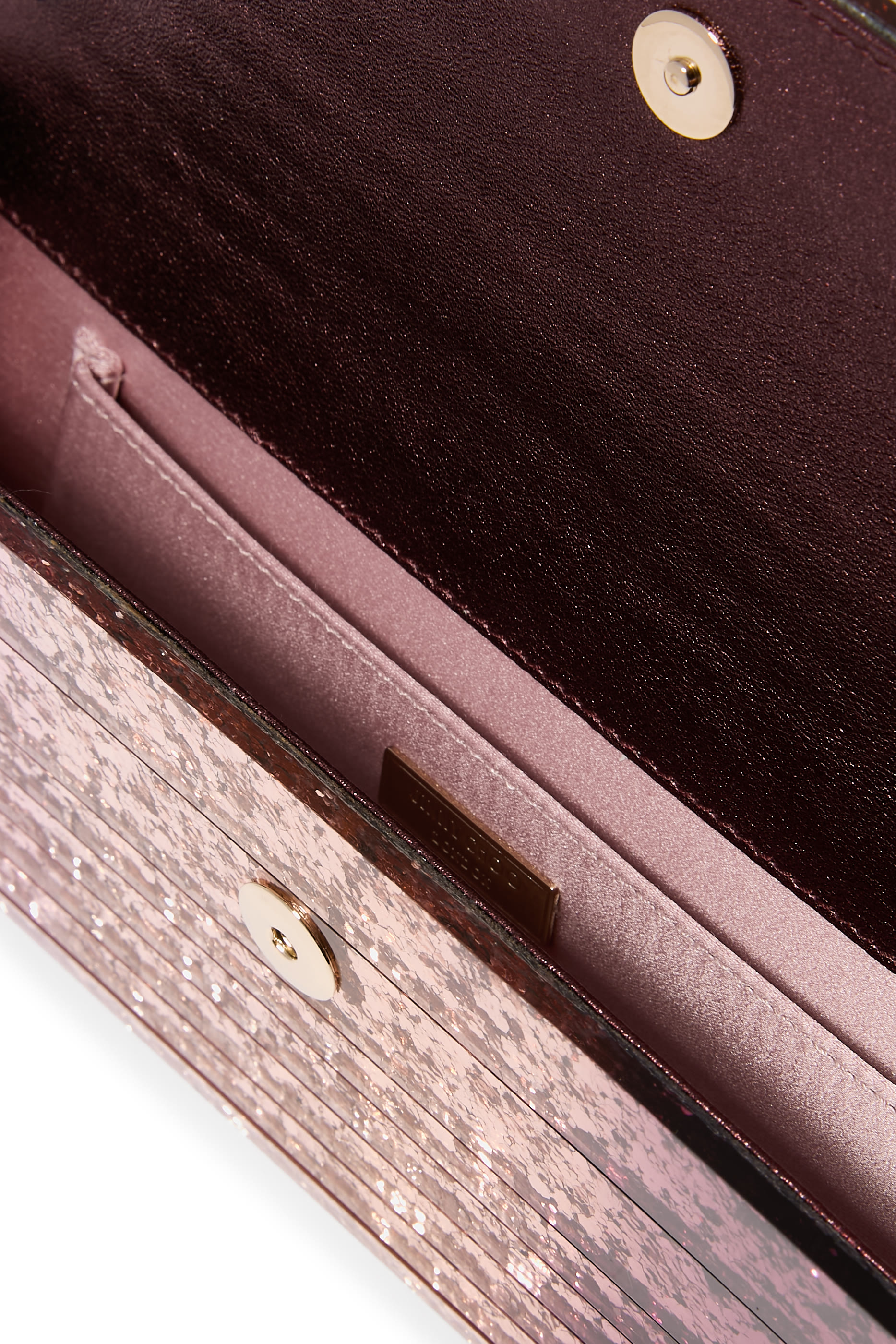 Sweetie D&eacute;grad&eacute; Glitter Plexi Clutch