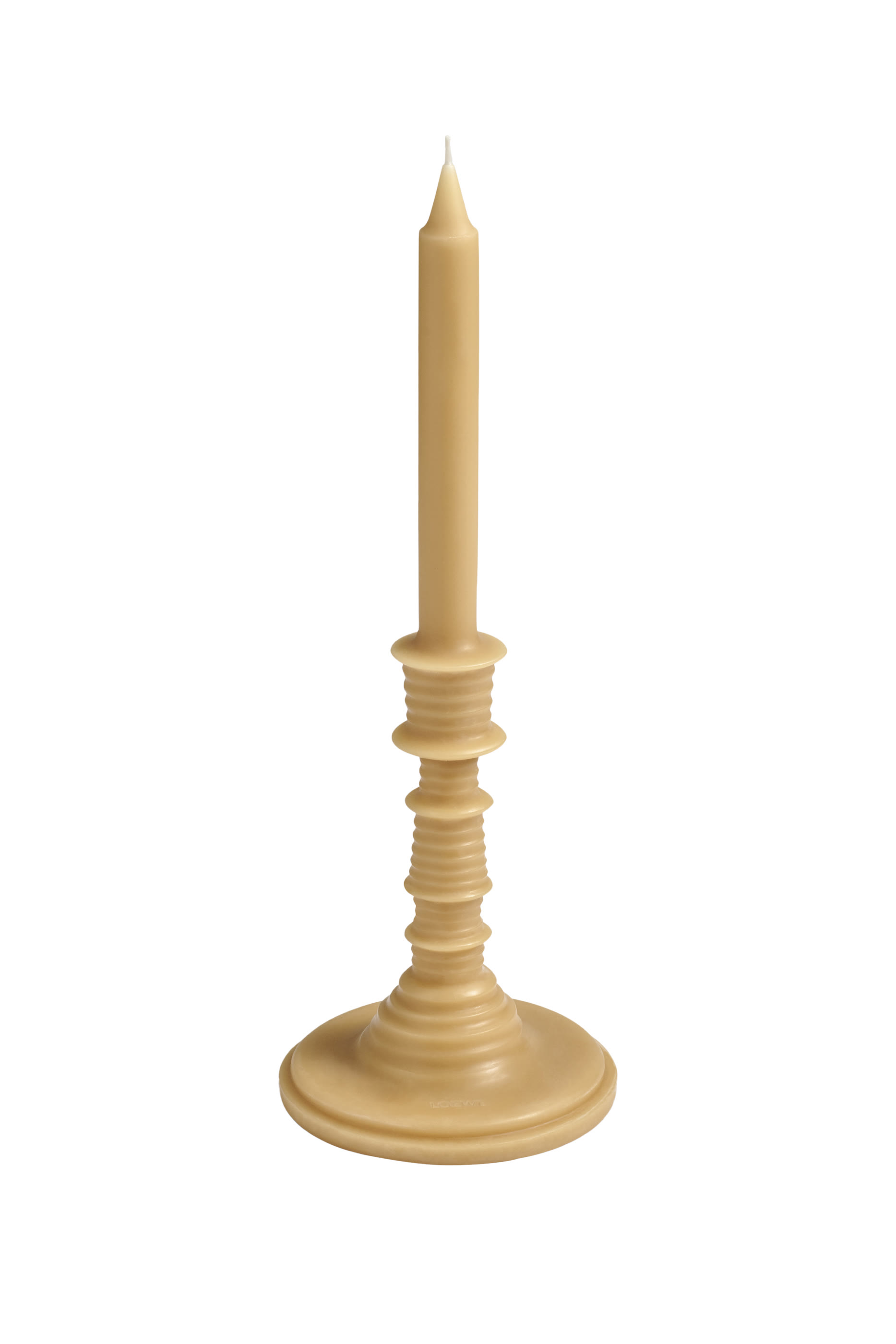 Honey Beeswax Candleholder 