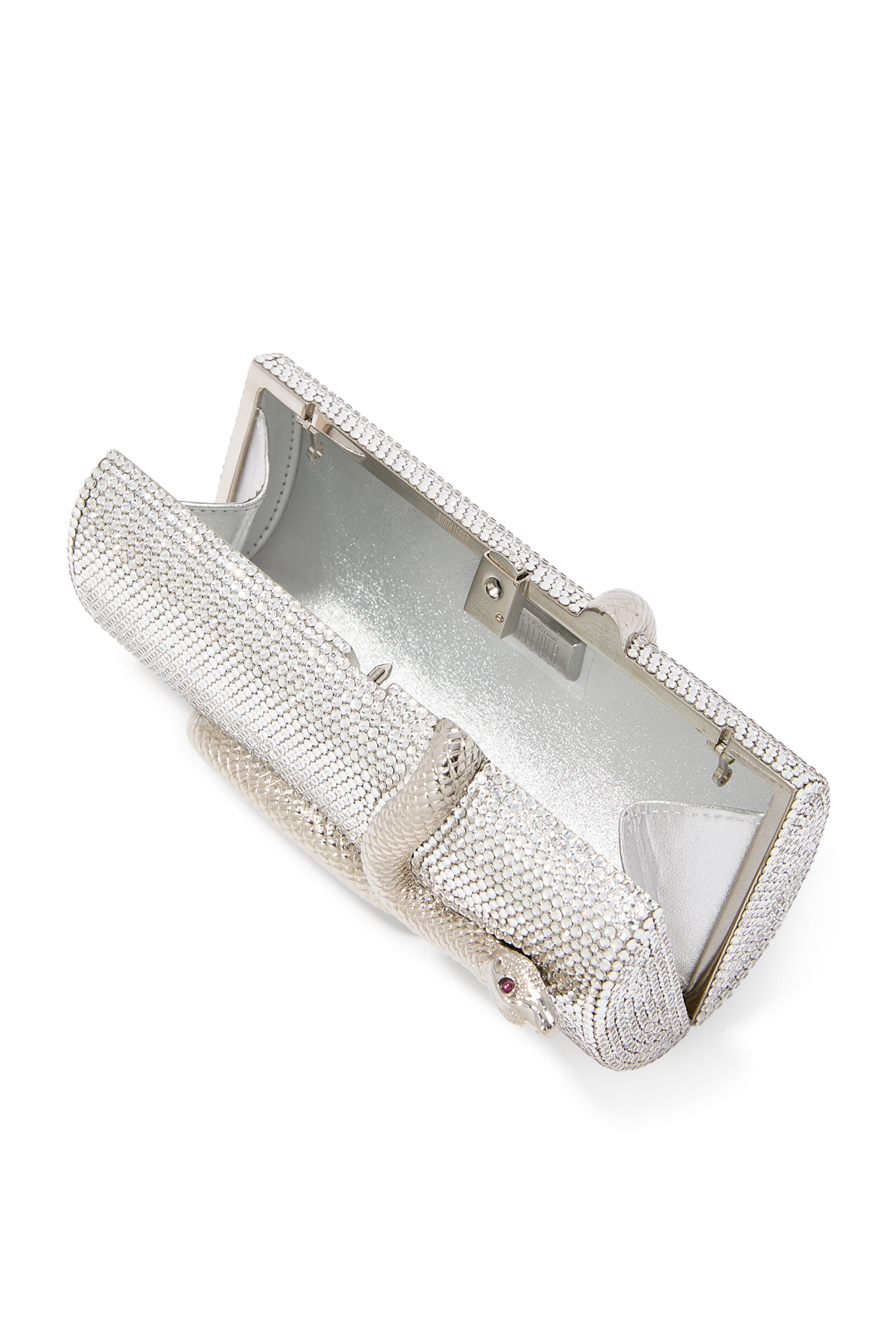  Spiral Snake Crystal Clutch 