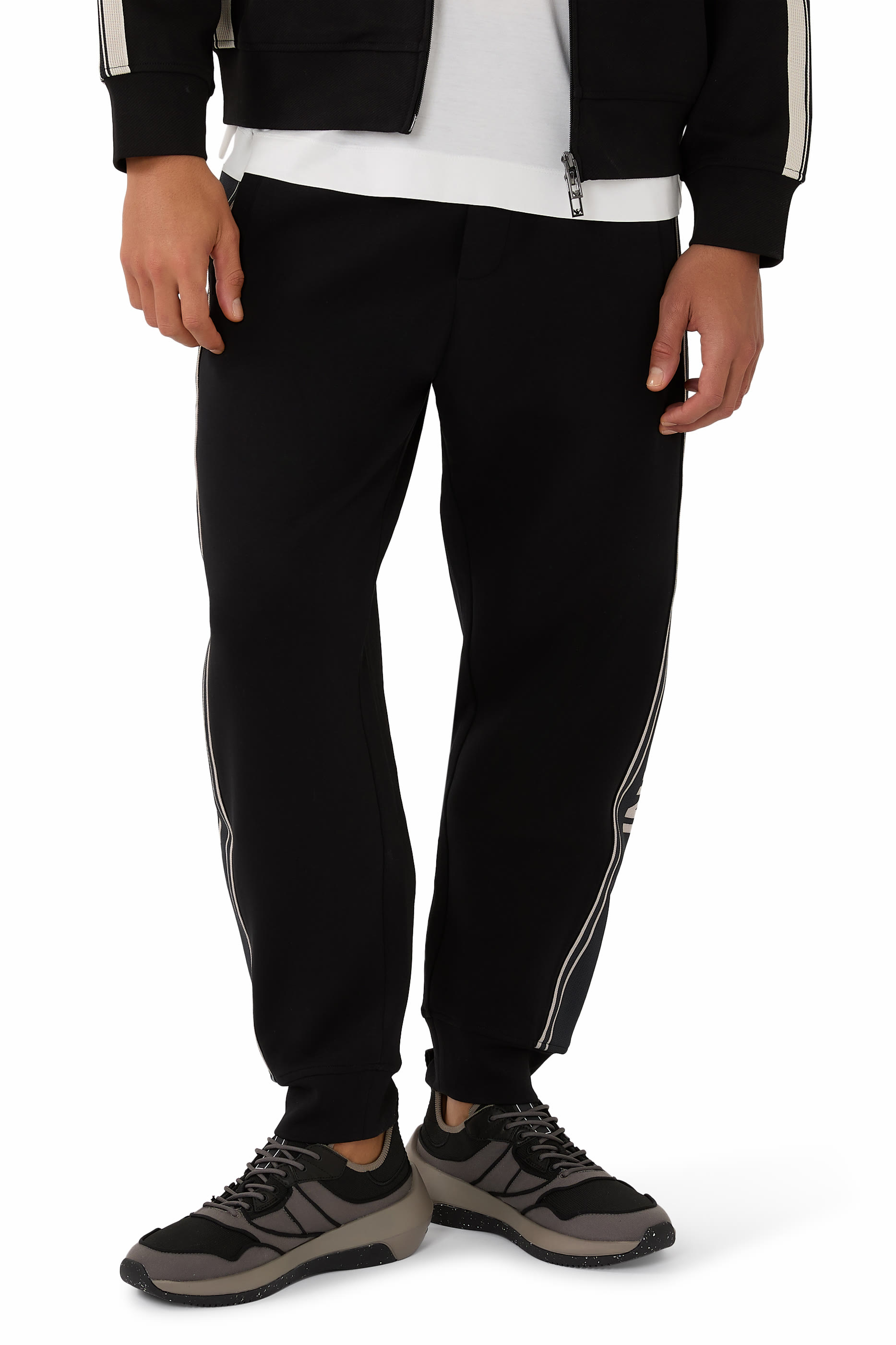 Lace-Up Chunky Sole Sneakers 